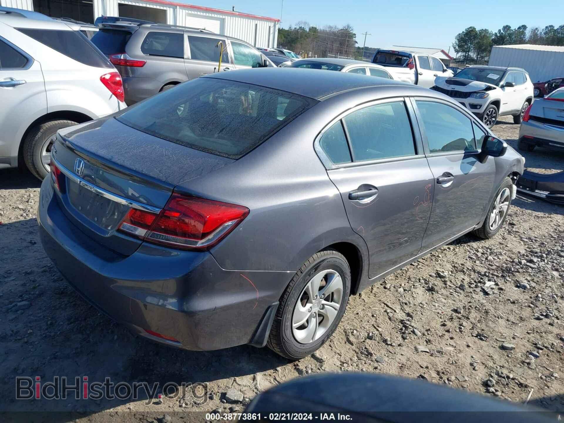 2015 HONDA CIVIC - VIN: 2HGFB2F54FH549693 - Фото 4