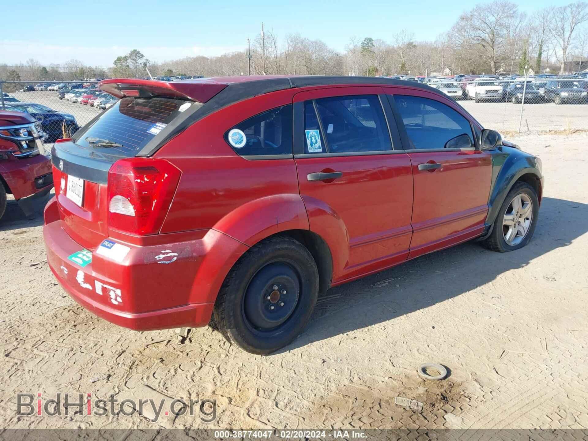 2007 DODGE CALIBER - VIN: 1B3HB48B17D598971 - Фото 4