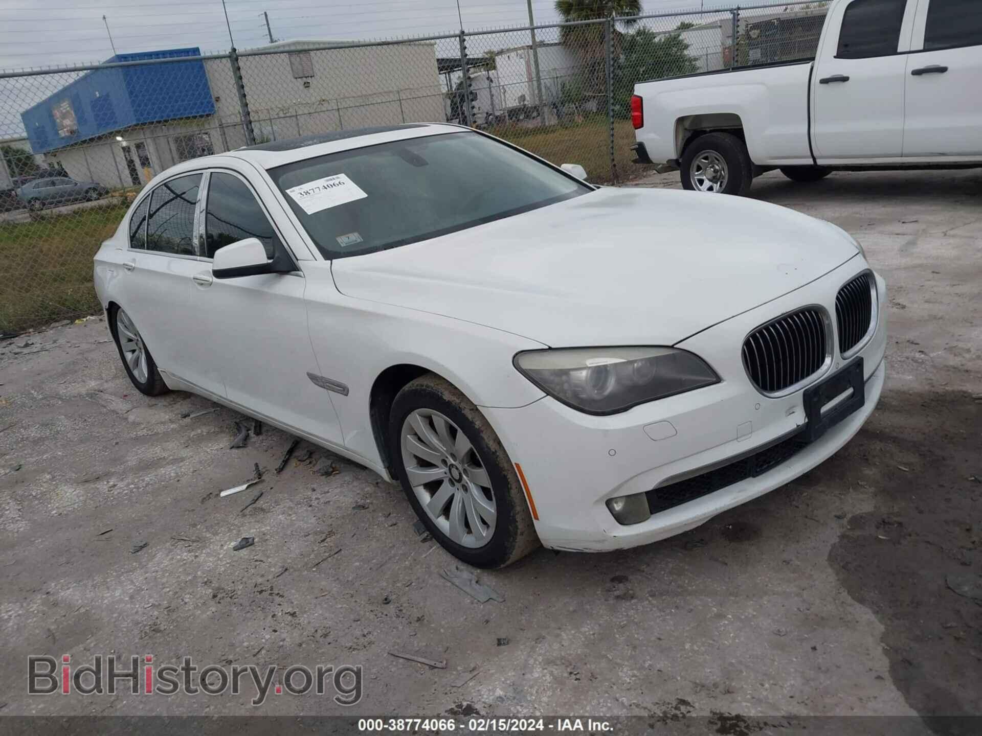Фотография WBAKB4C52BC574387 - BMW 740LI 2011