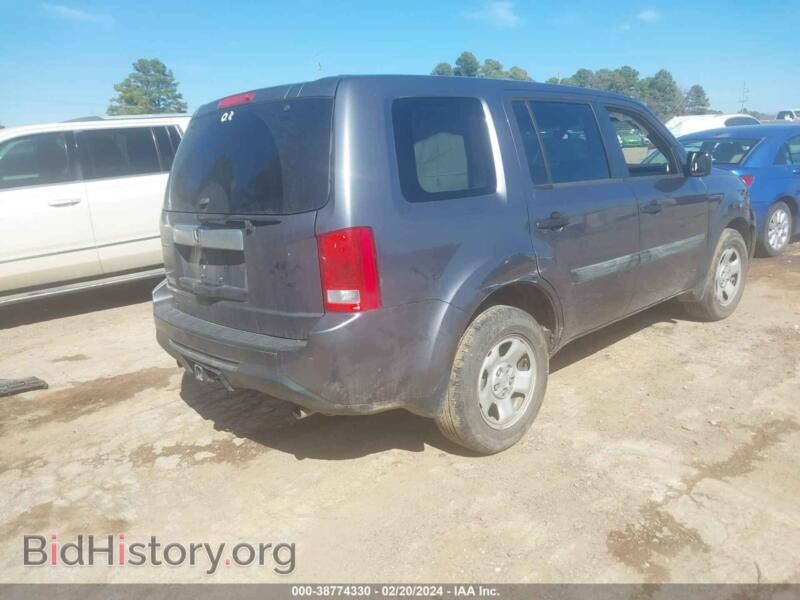 2014 Honda PILOT (VIN 5FNYF3H2XEB019835) — фото 4 из 12