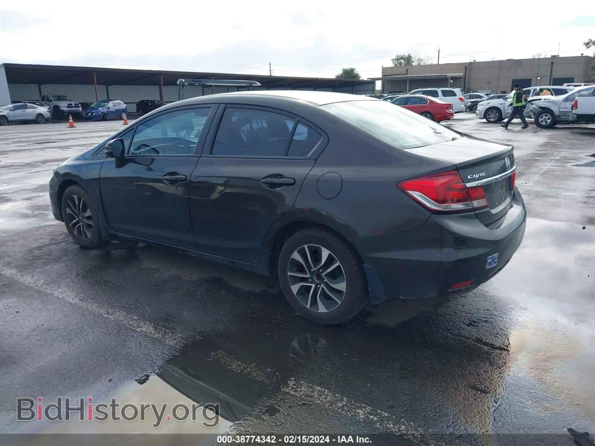 2013 HONDA CIVIC - VIN: 2HGFB2F80DH527908 - Фото 3