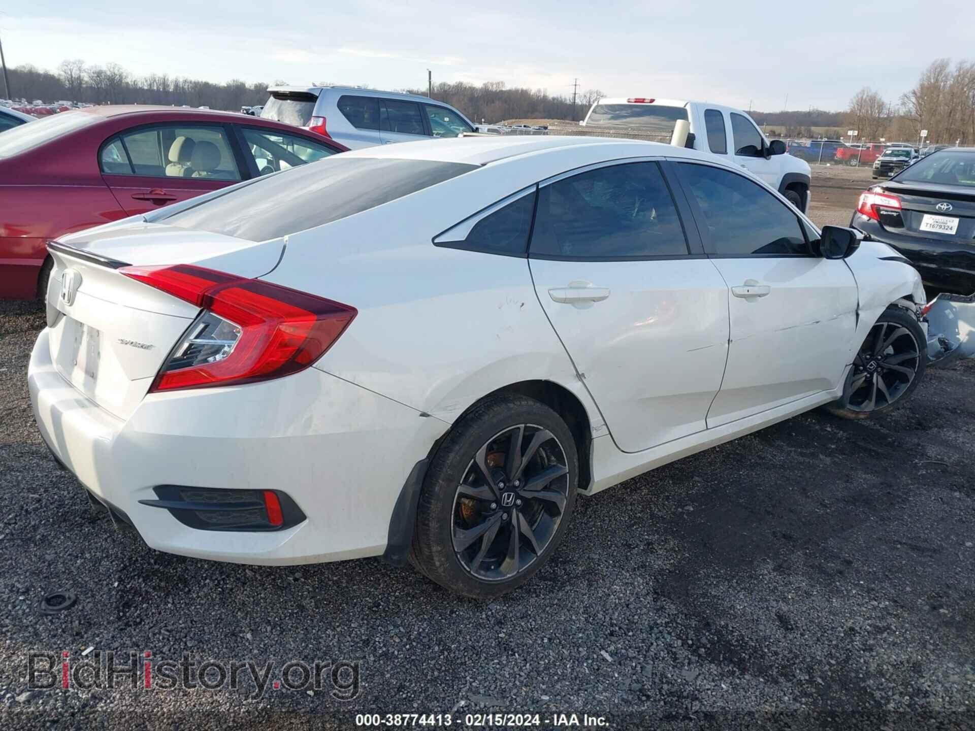 2021 HONDA CIVIC - VIN: 2HGFC2F84MH559094 - Фото 4