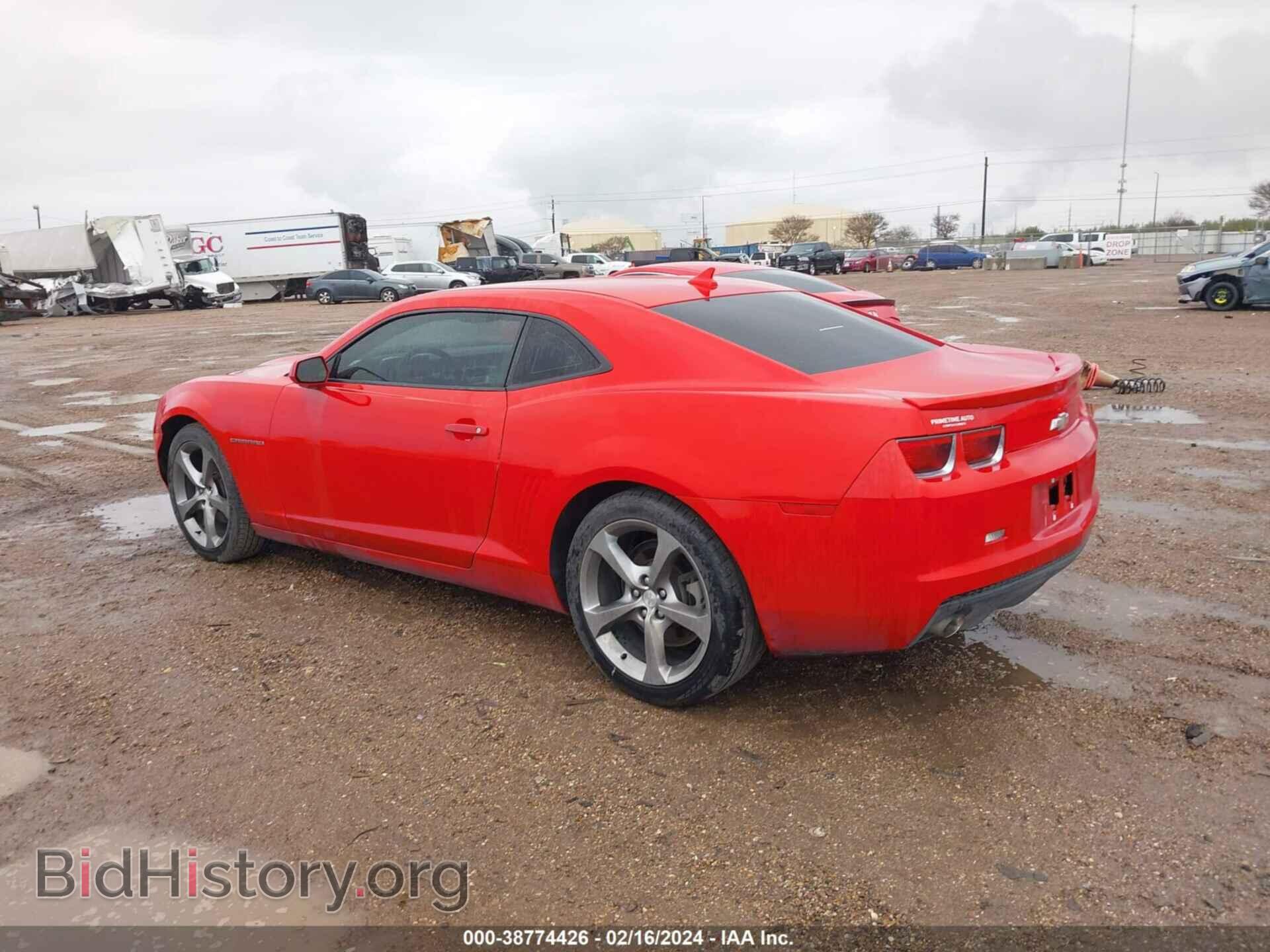 2013 CHEVROLET CAMARO - VIN: 2G1FB1E33D9148242 - Фото 3
