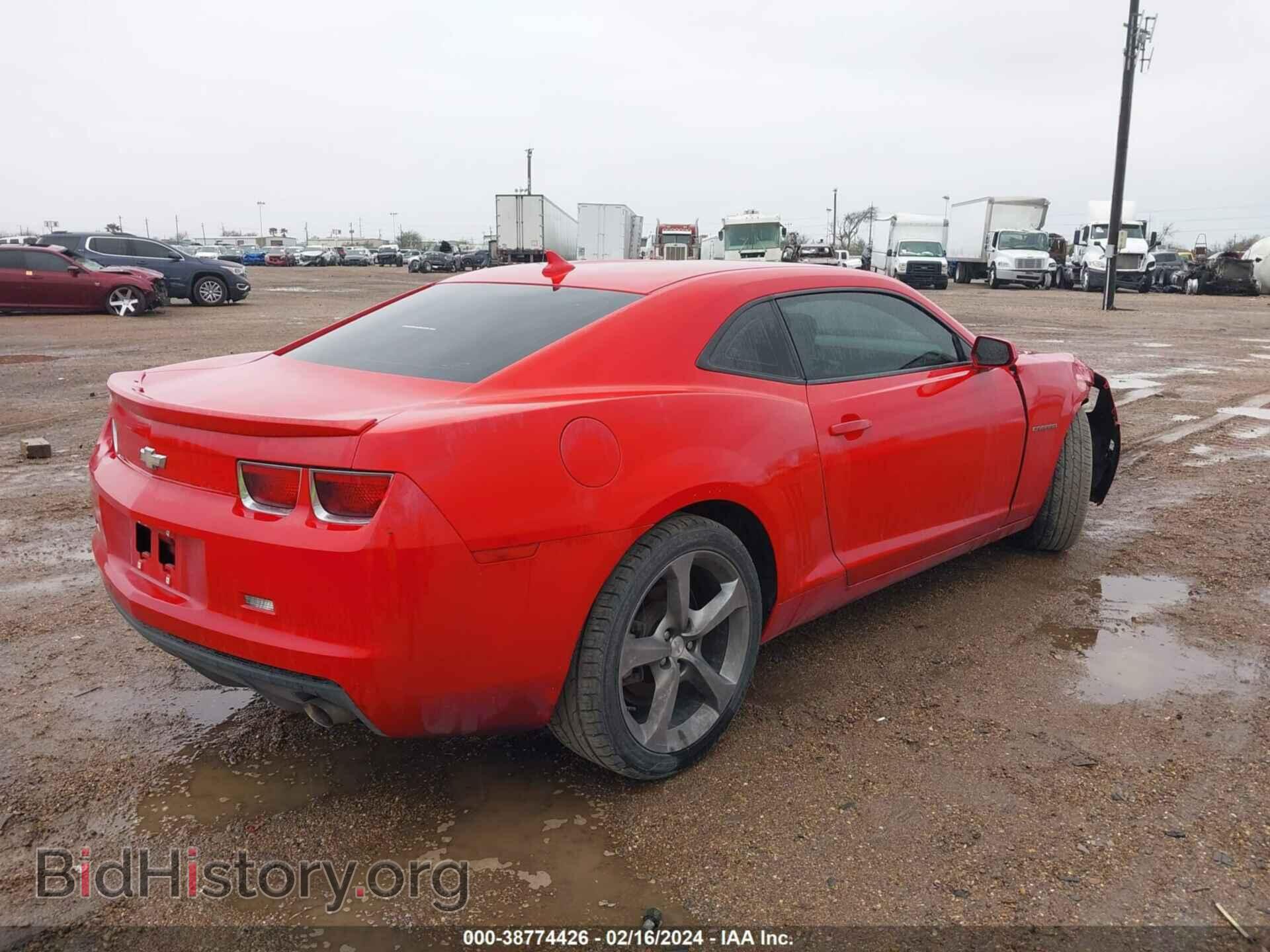 2013 CHEVROLET CAMARO - VIN: 2G1FB1E33D9148242 - Фото 4