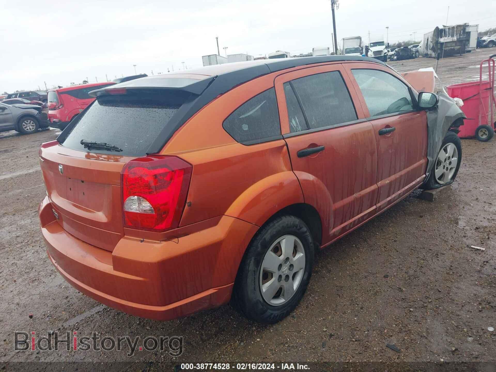 2007 DODGE CALIBER - VIN: 1B3HB28C57D315825 - Фото 4