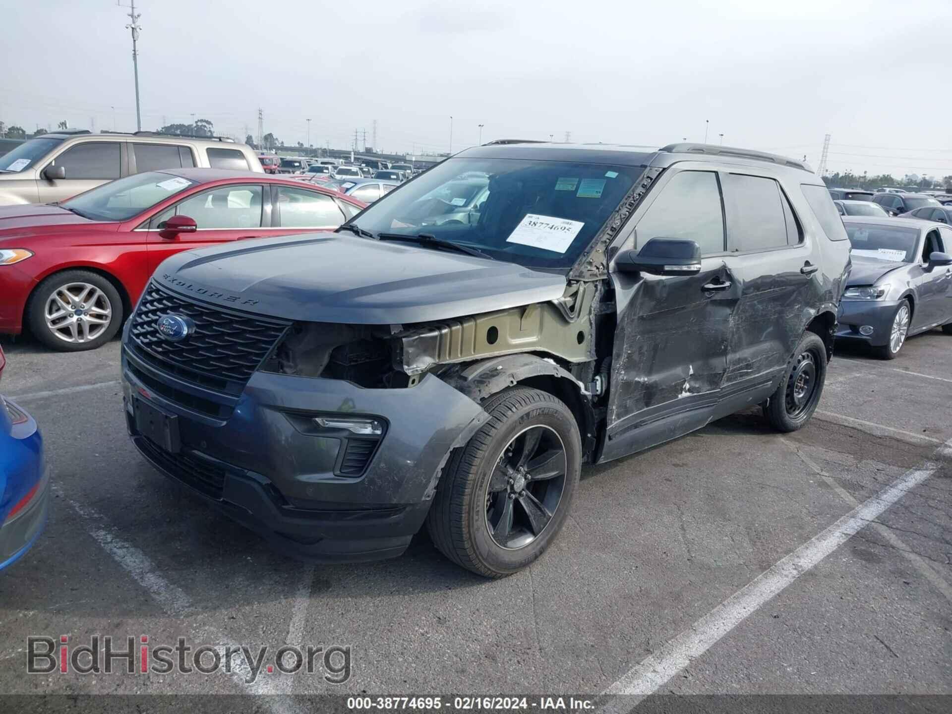 2018 FORD EXPLORER - VIN: 1FM5K8GT2JGB09577 - Фото 2