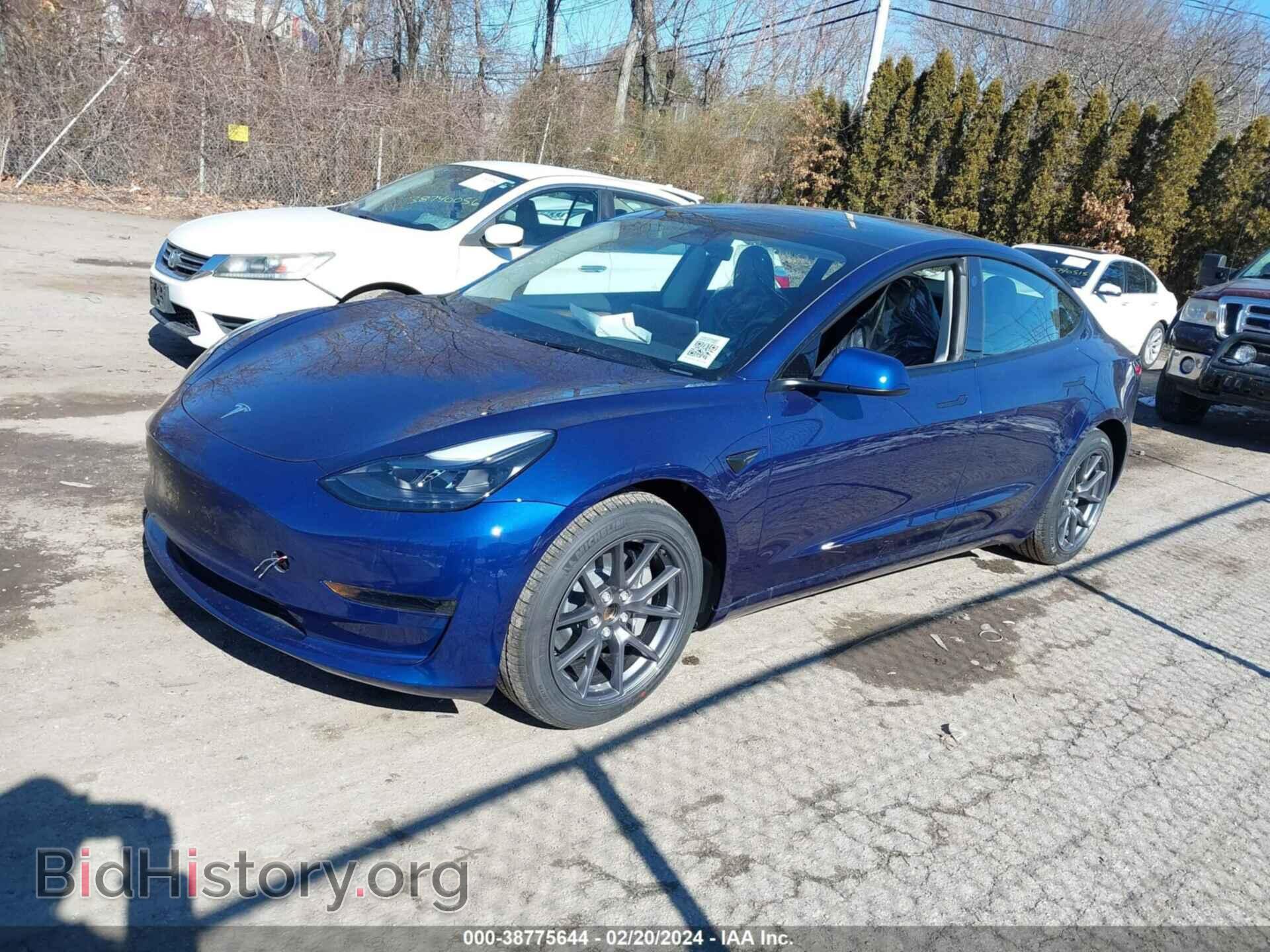 2023 TESLA MODEL 3 - VIN: 5YJ3E1EA5PF668023 - Фото 2