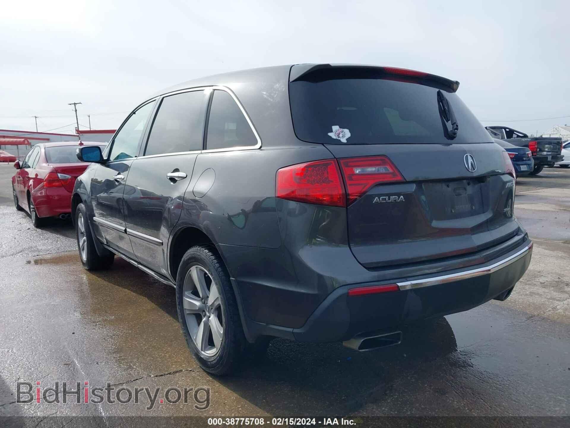 2010 ACURA MDX - VIN: 2HNYD2H64AH524318 - Фото 3