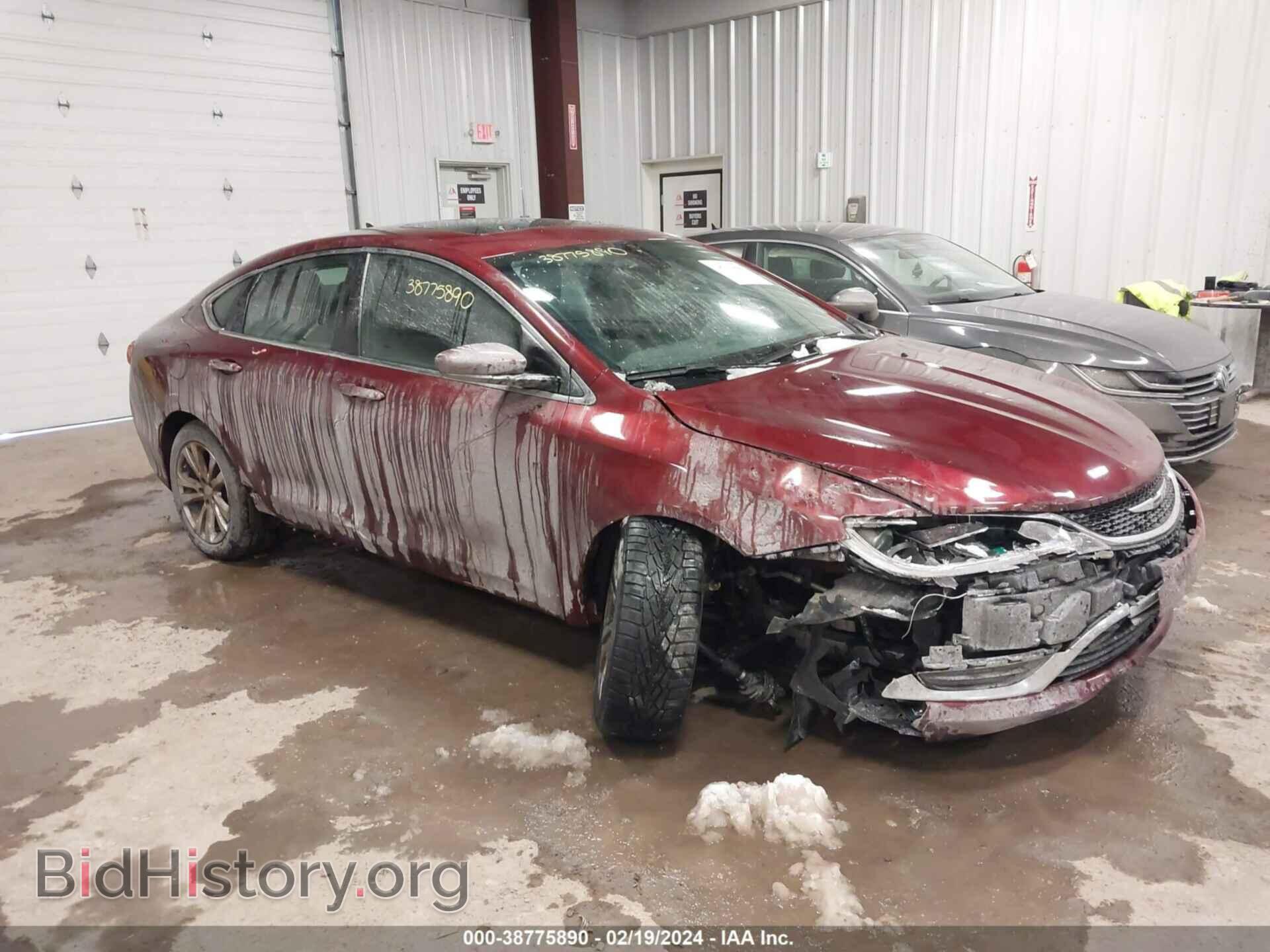 Фотография 1C3CCCAB6GN137449 - CHRYSLER 200 2016