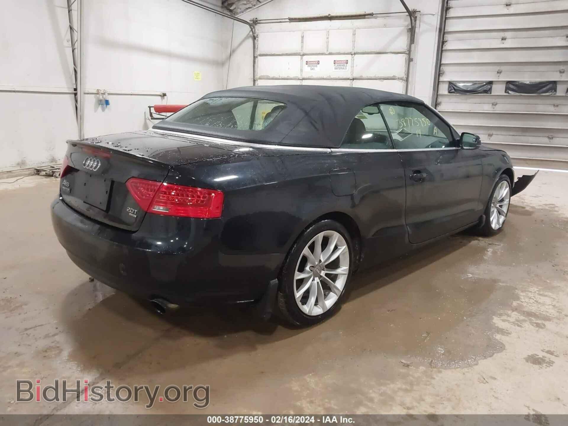 2014 AUDI A5 - VIN: WAULFAFH6EN011302 - Фото 4