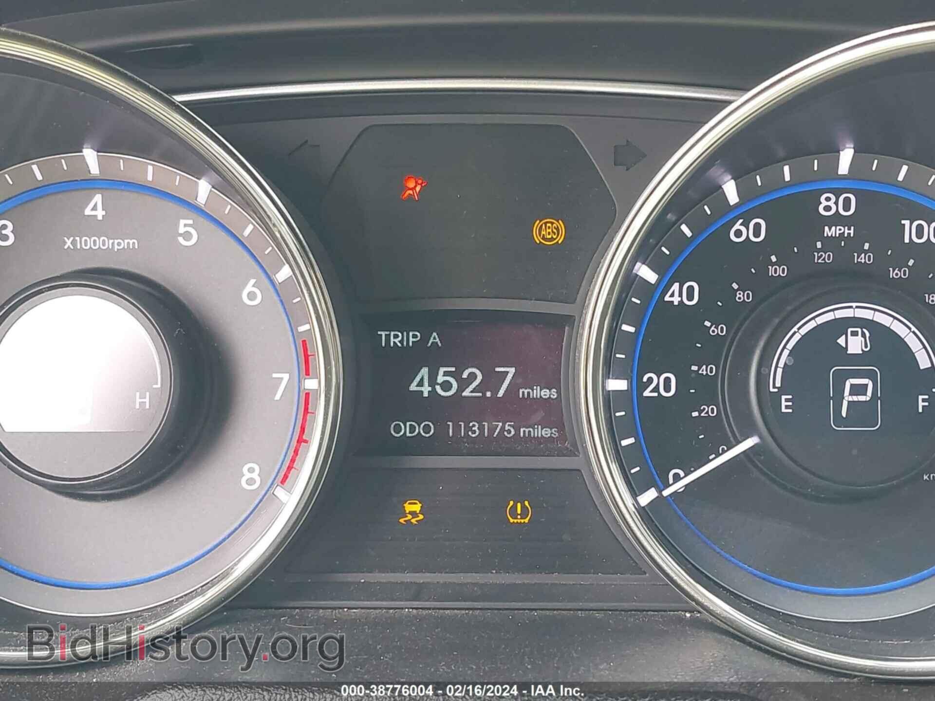 2012 HYUNDAI SONATA - VIN: 5NPEC4AC2CH434683 - Photo 7