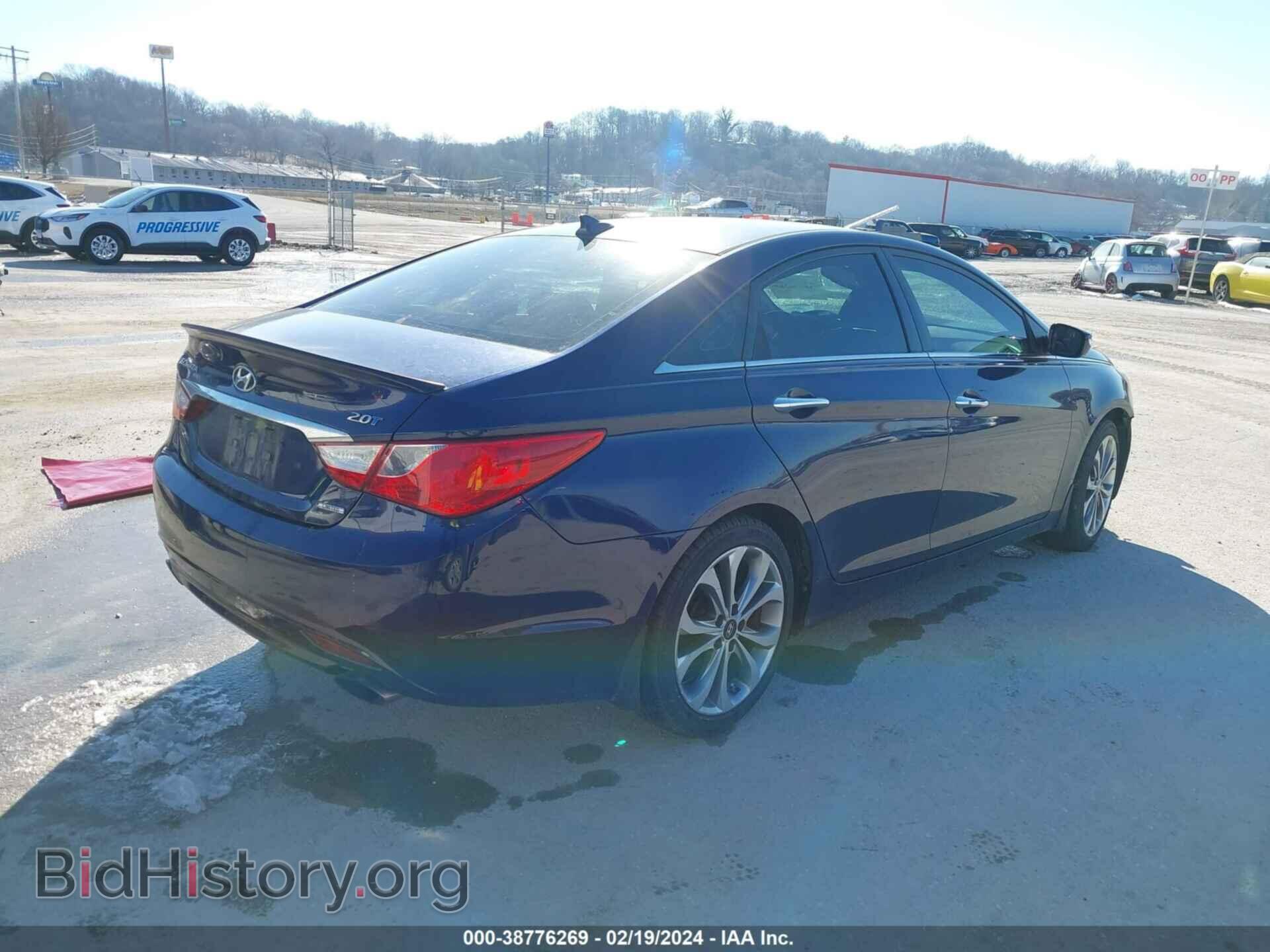 2013 HYUNDAI SONATA - VIN: 5NPEC4AB8DH655746 - Photo 4