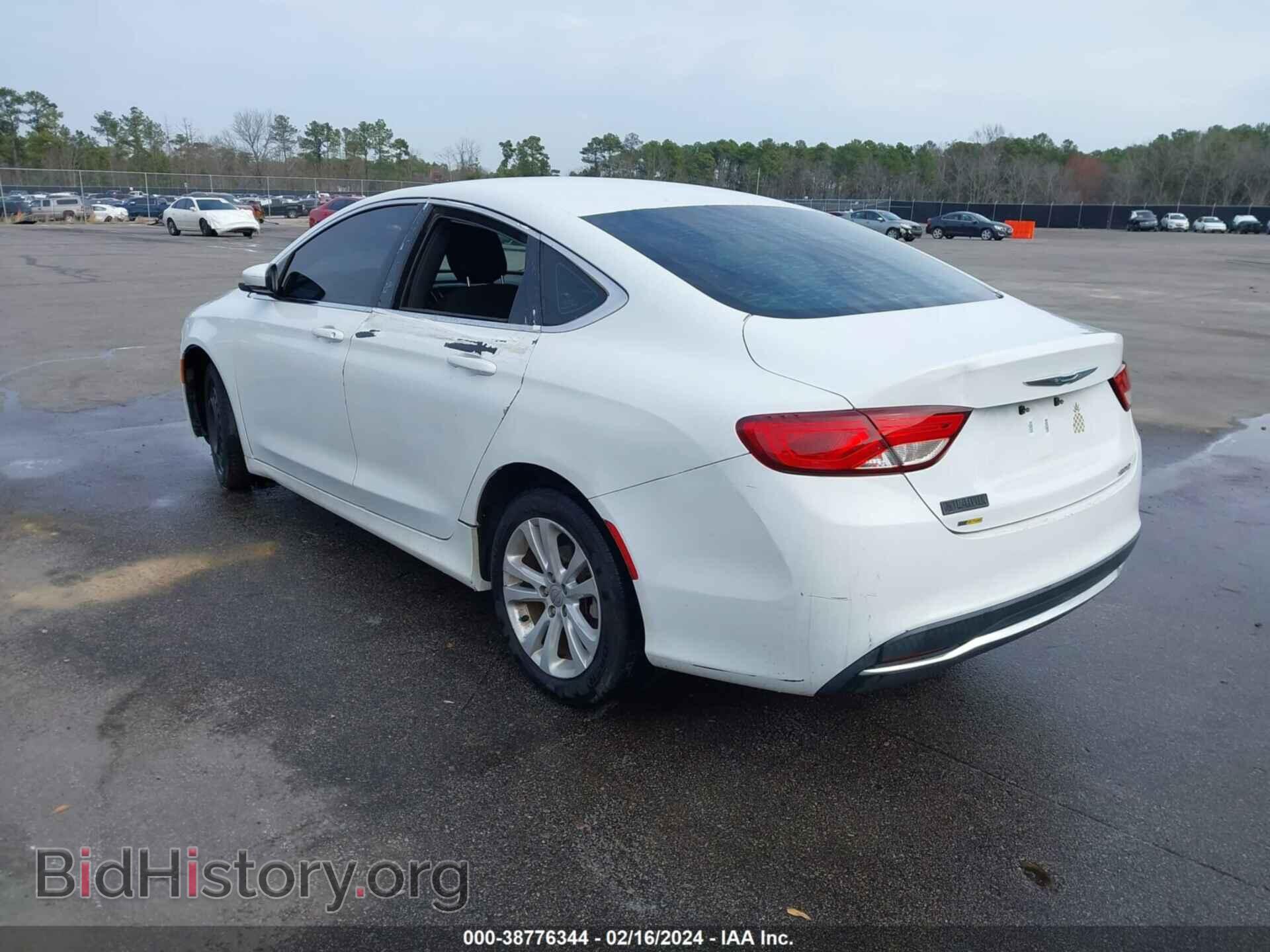 2015 CHRYSLER 200 - VIN: 1C3CCCAB8FN632475 - Фото 3