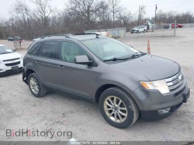 2009 Ford EDGE SEL, серый — VIN 2FMDK48C59BB01737, IAAI
