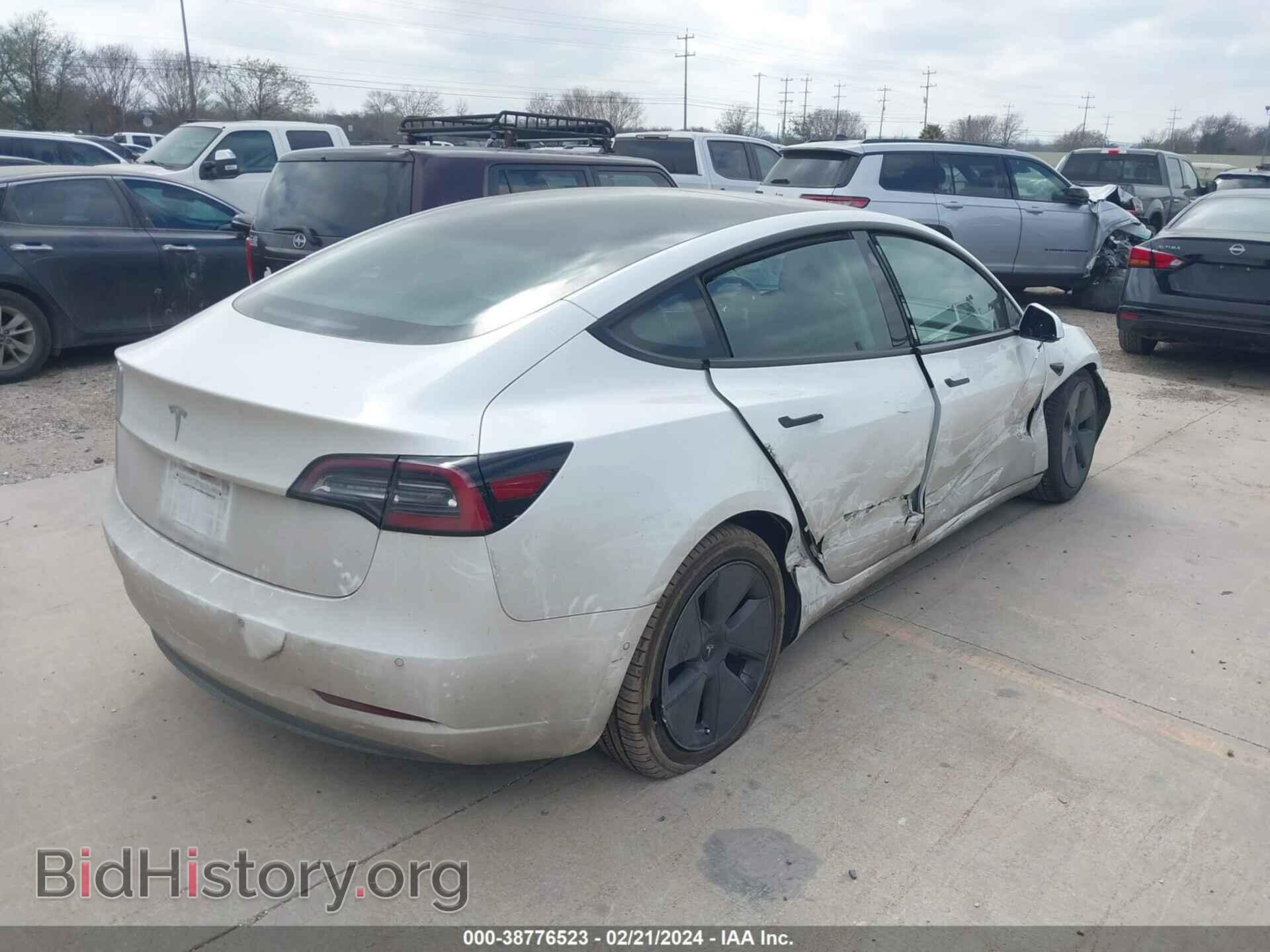 2021 TESLA MODEL 3 - VIN: 5YJ3E1EA1MF100184 - Photo 4