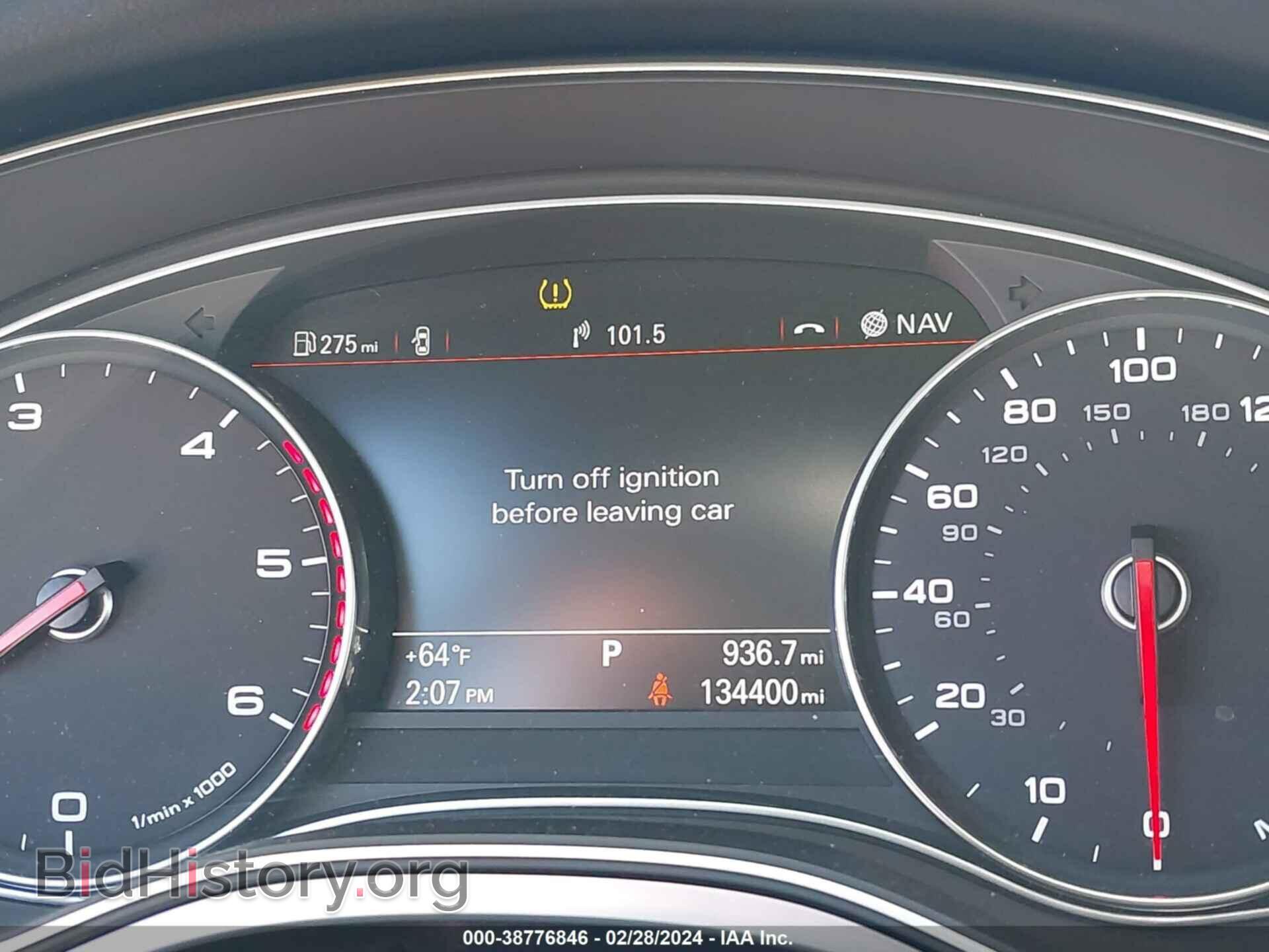 2014 AUDI A6 - VIN: WAUHMAFC9EN135595 - Фото 7