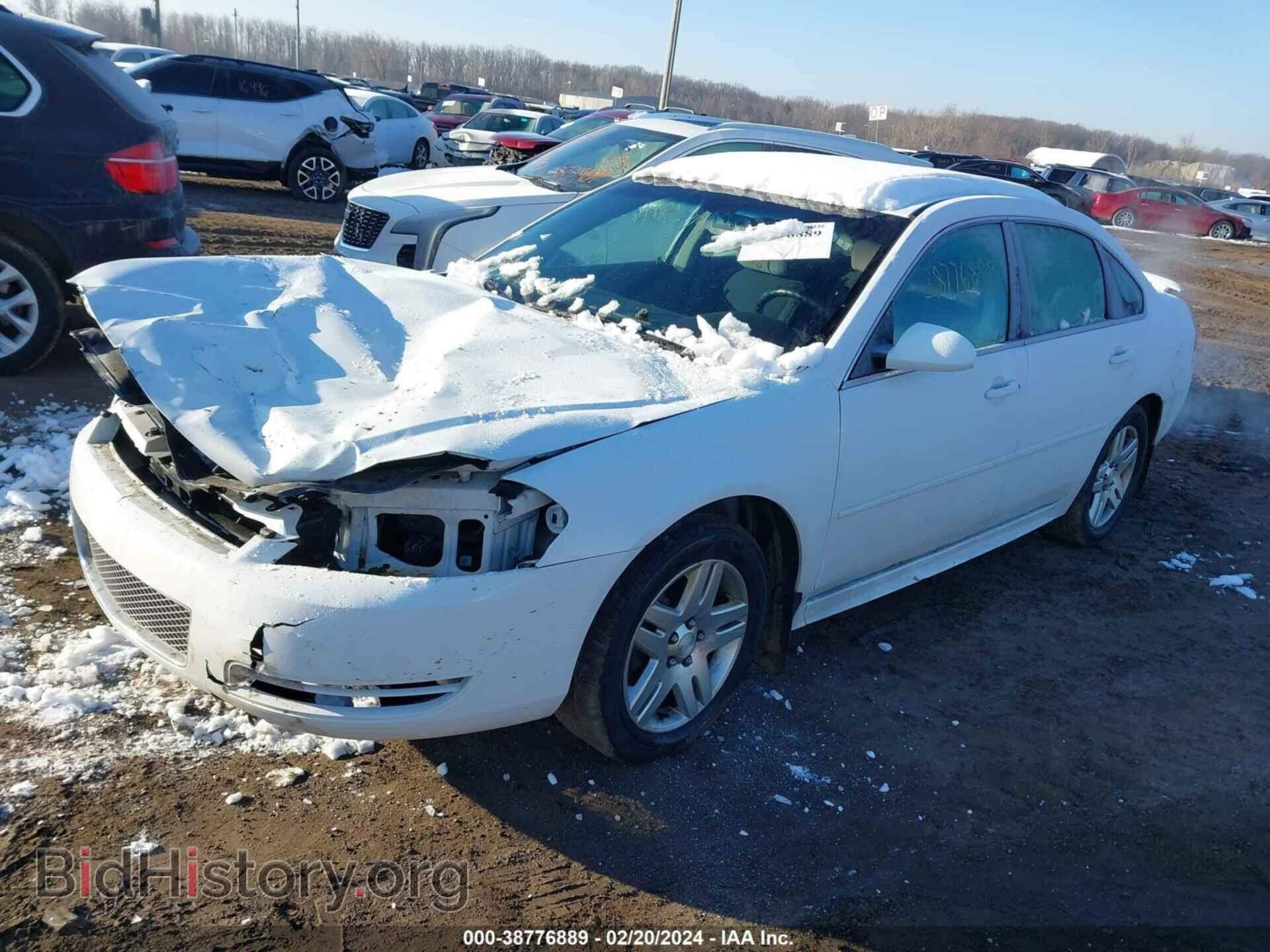 2012 CHEVROLET IMPALA - VIN: 2G1WB5E39C1237916 - Фото 2