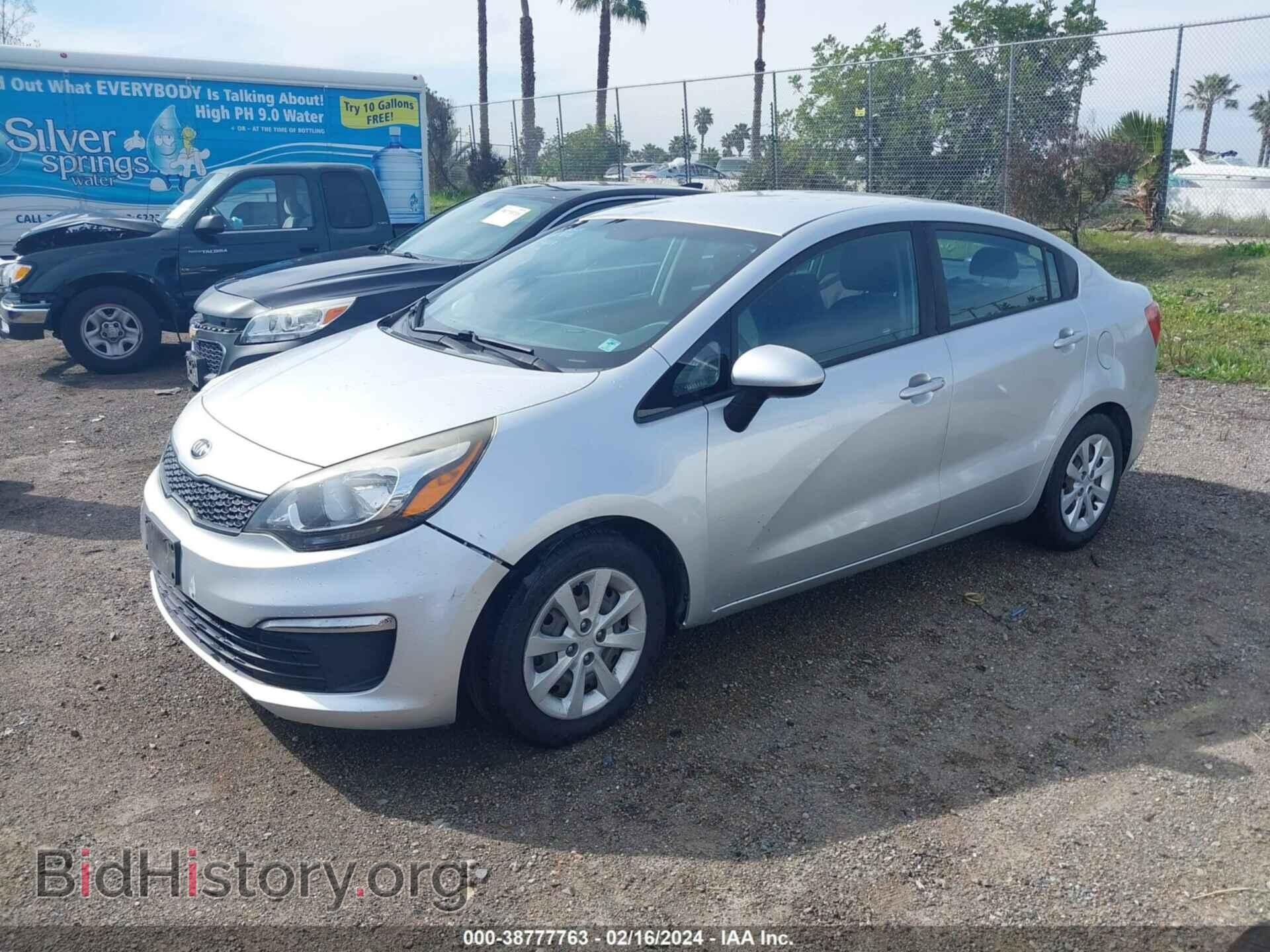 2016 KIA RIO - VIN: KNADM4A31G6677357 - Фото 2