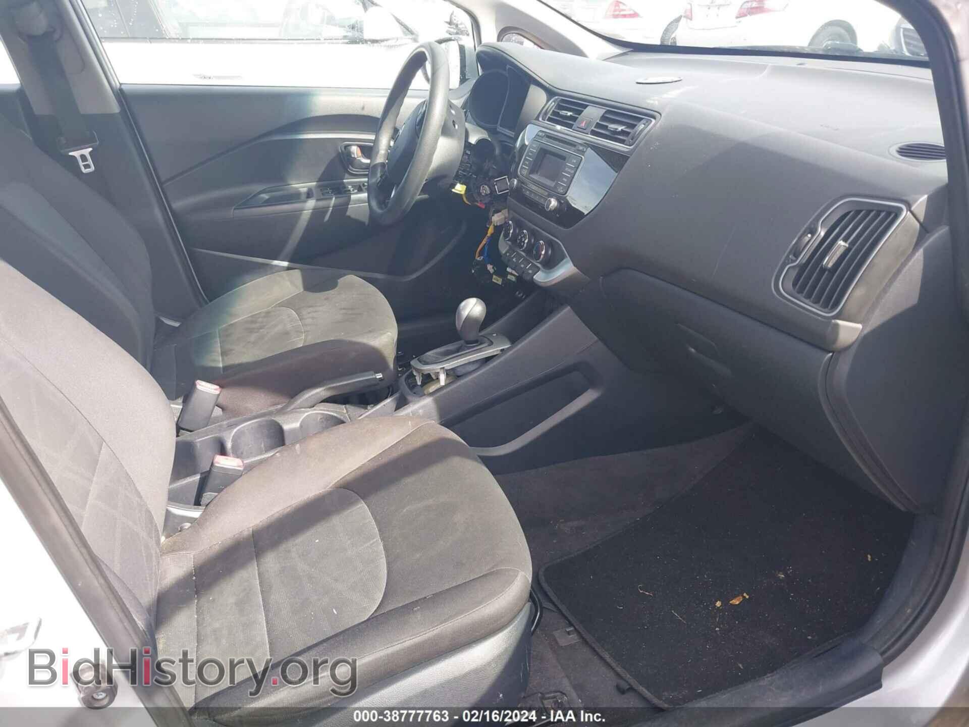 2016 KIA RIO - VIN: KNADM4A31G6677357 - Фото 5