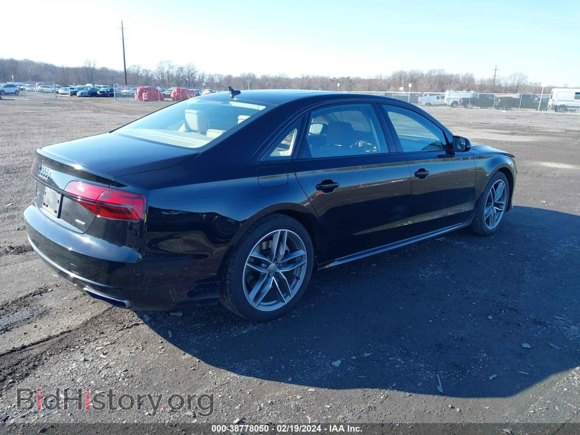 2017 AUDI A8 L - VIN: WAU44AFD1HN015186 - Фото 4