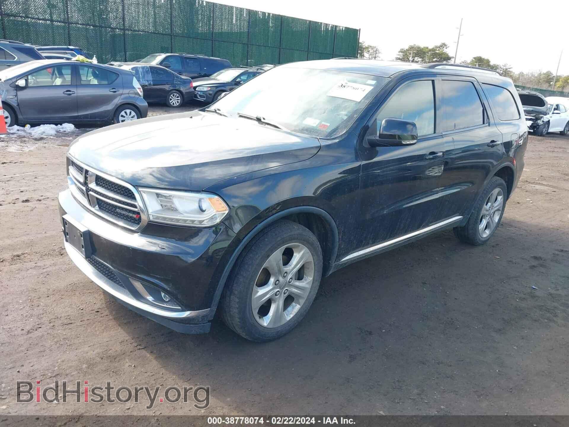 2015 DODGE DURANGO - VIN: 1C4RDJDG9FC690184 - Фото 2