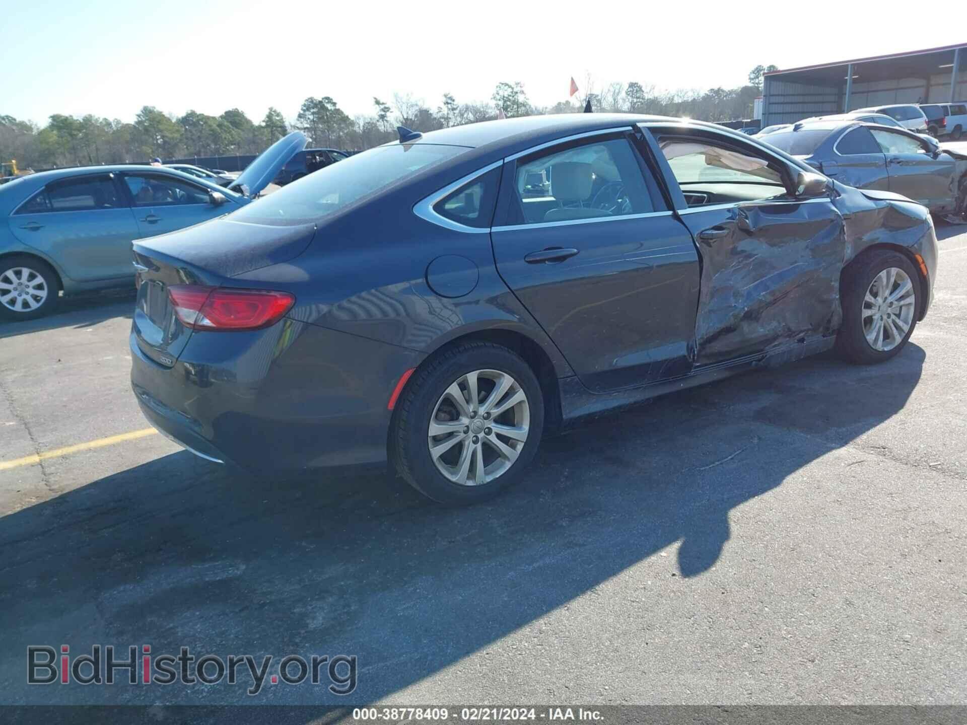 2016 CHRYSLER 200 - VIN: 1C3CCCAB8GN191626 - Фото 4