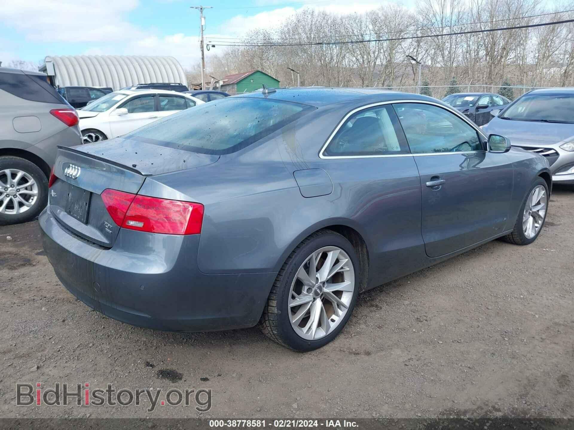 2013 AUDI A5 - VIN: WAULFAFRXDA052904 - Фото 4