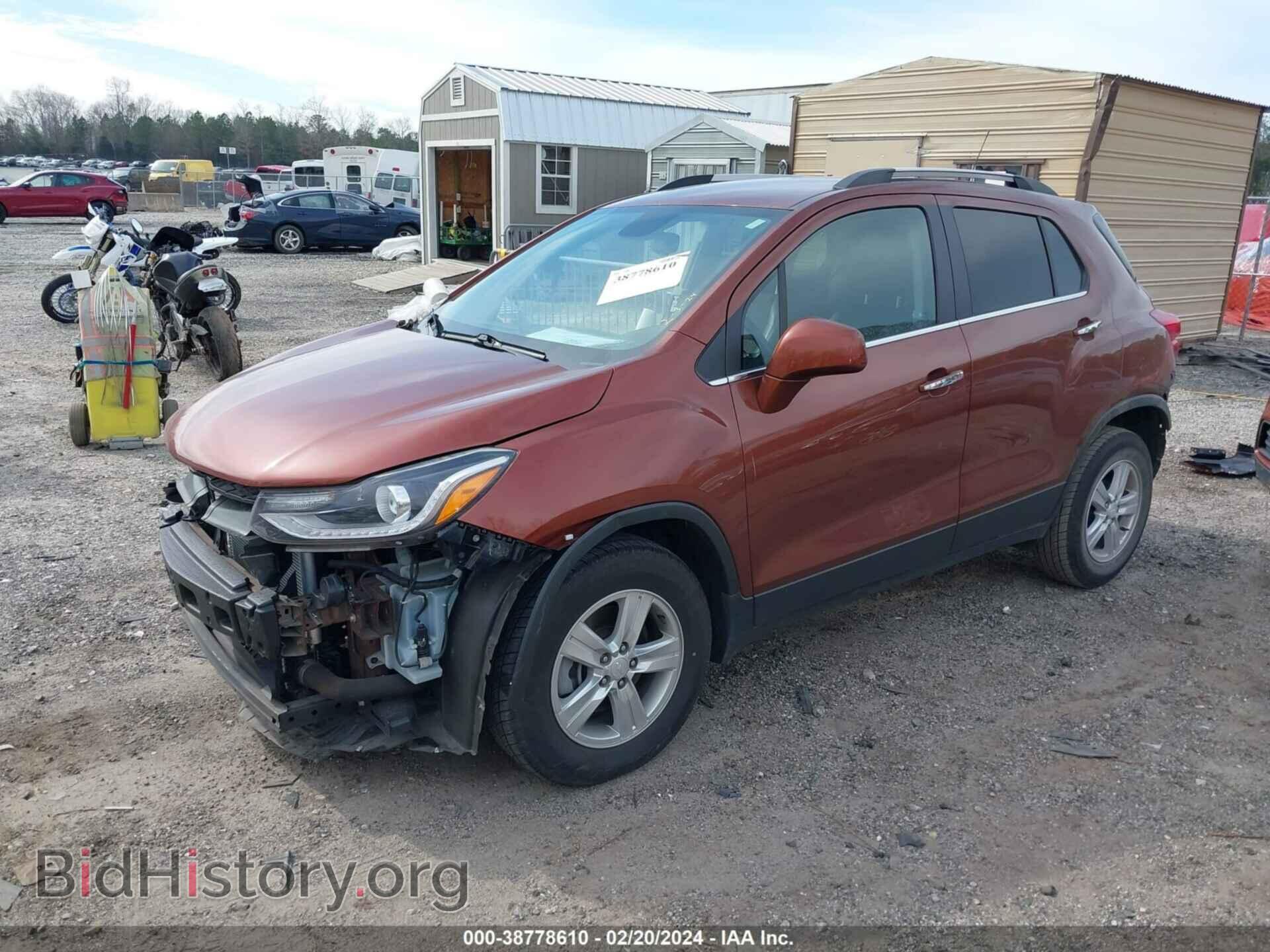 2019 CHEVROLET TRAX - VIN: 3GNCJLSB3KL285154 - Photo 2