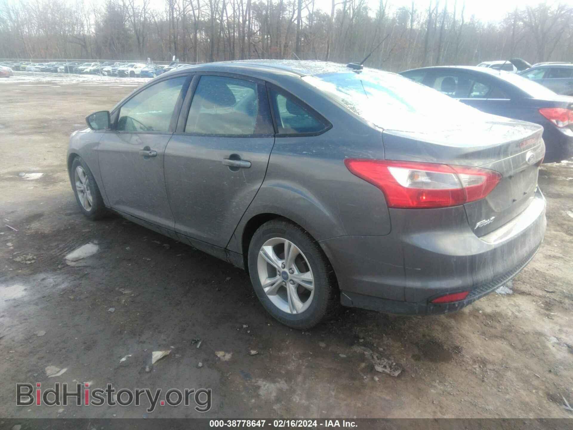 2014 FORD FOCUS - VIN: 1FADP3F29EL340539 - Фото 3