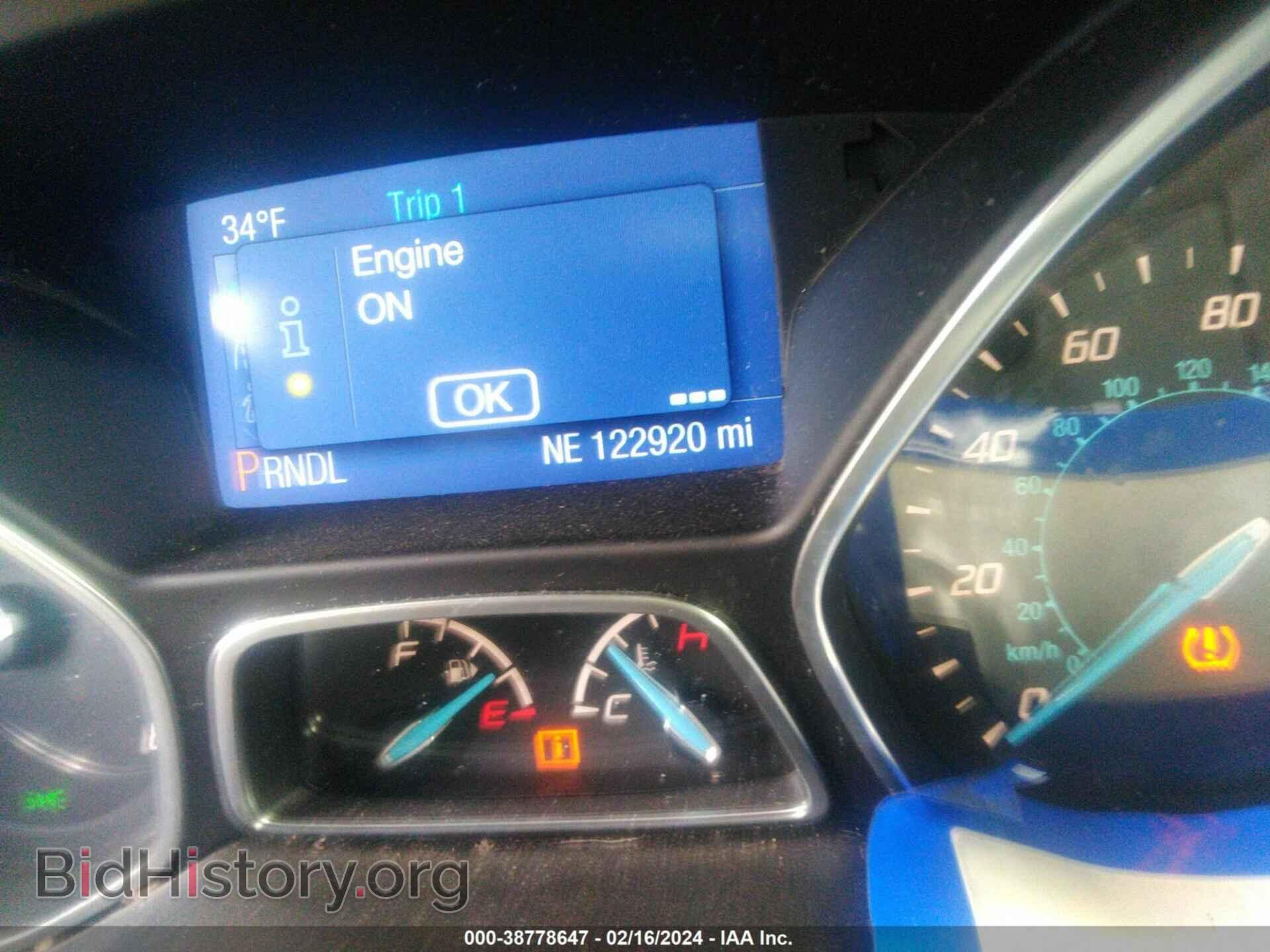 2014 FORD FOCUS - VIN: 1FADP3F29EL340539 - Фото 7