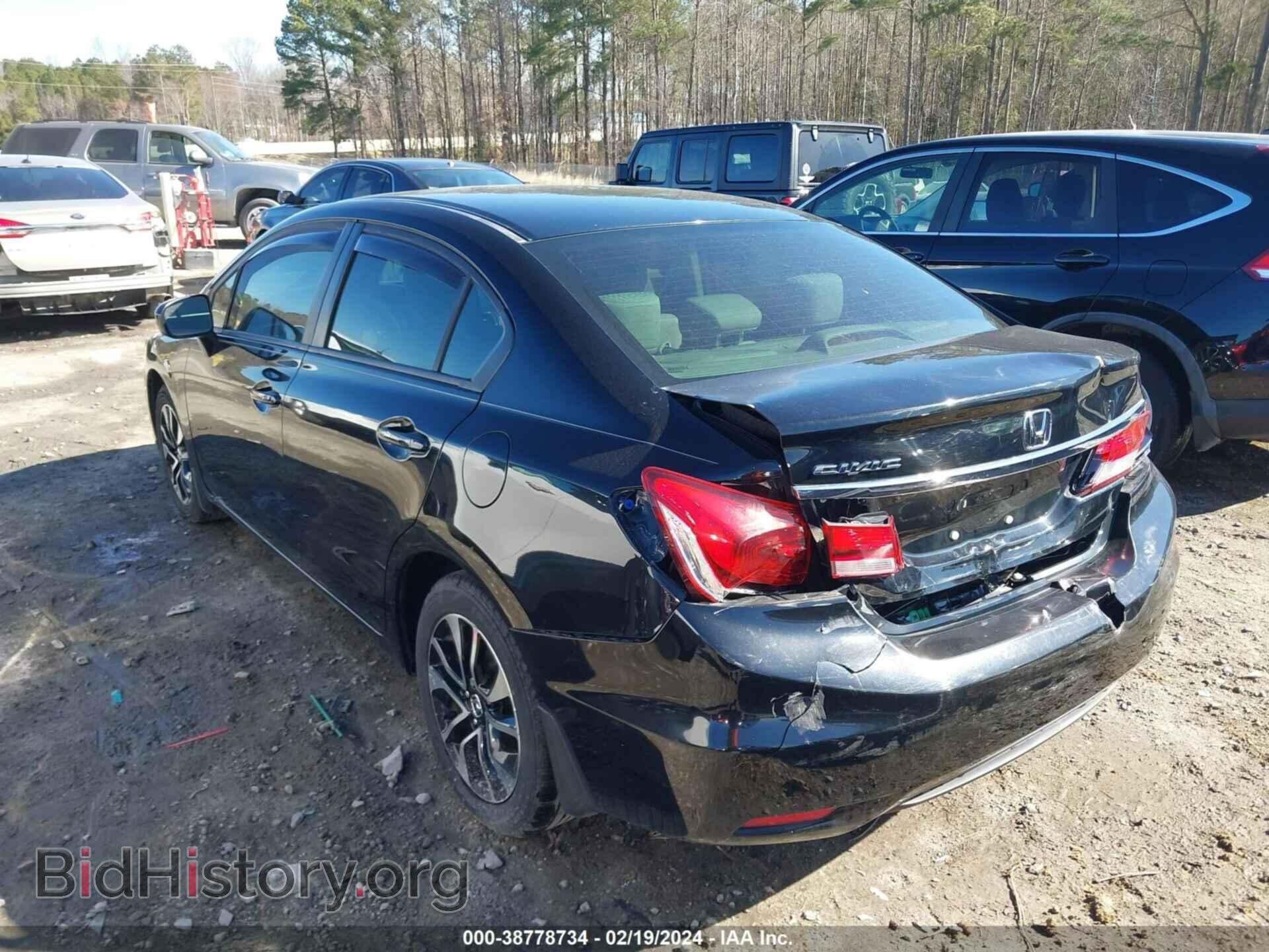2014 HONDA CIVIC - VIN: 19XFB2F89EE010845 - Фото 3