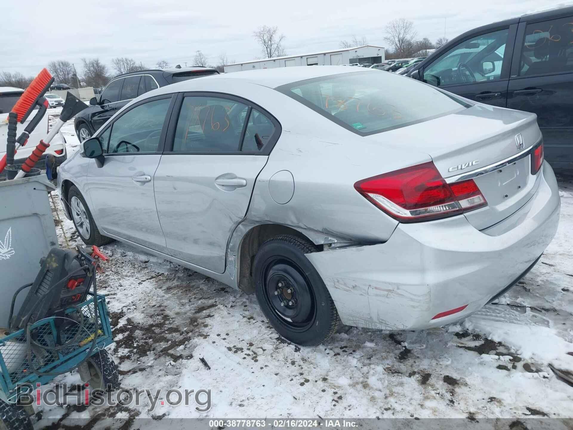 2013 HONDA CIVIC - VIN: 19XFB2F54DE044499 - Photo 3