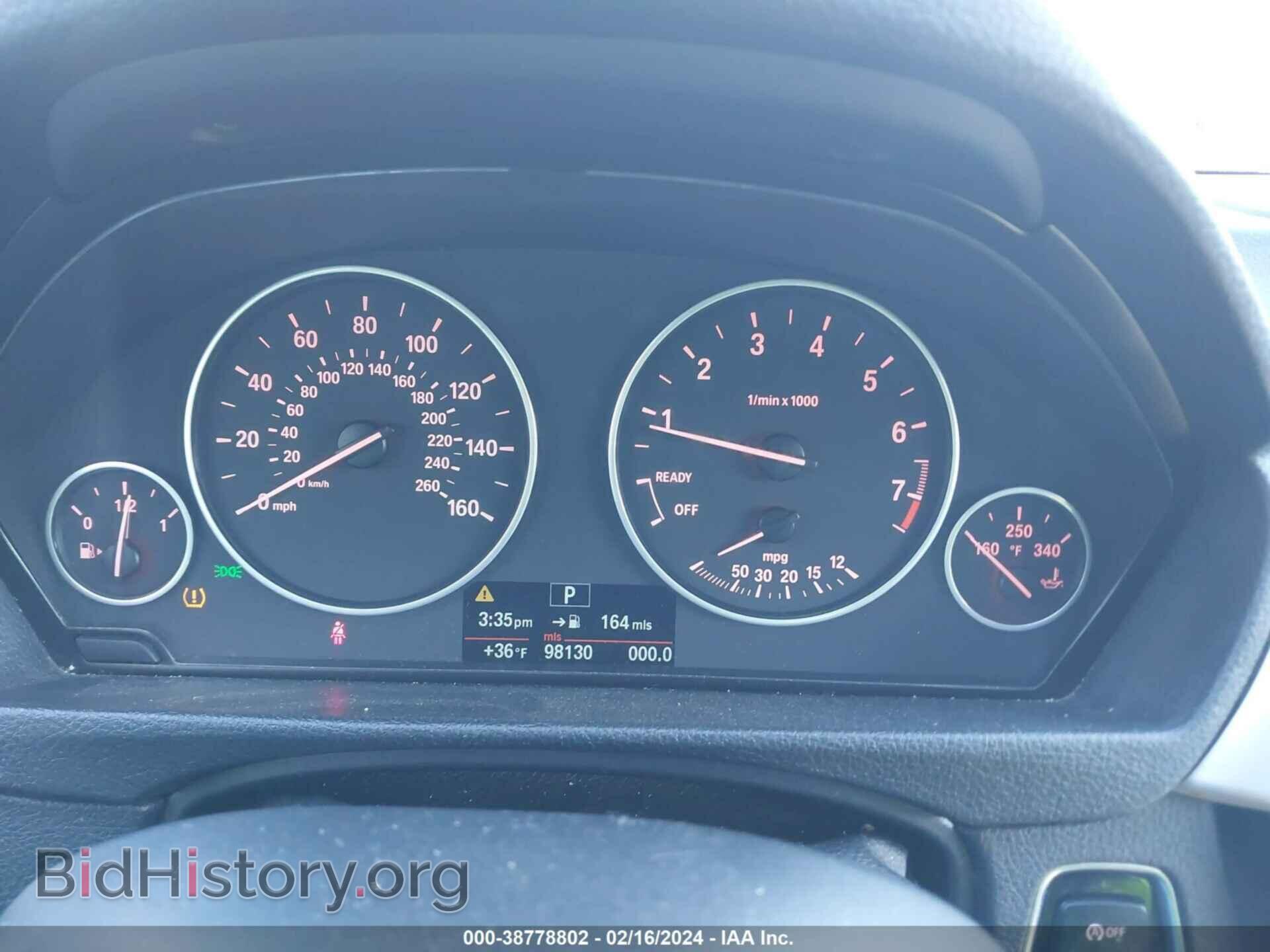 2013 BMW 320I - VIN: WBA3C3C50DF982285 - Фото 7