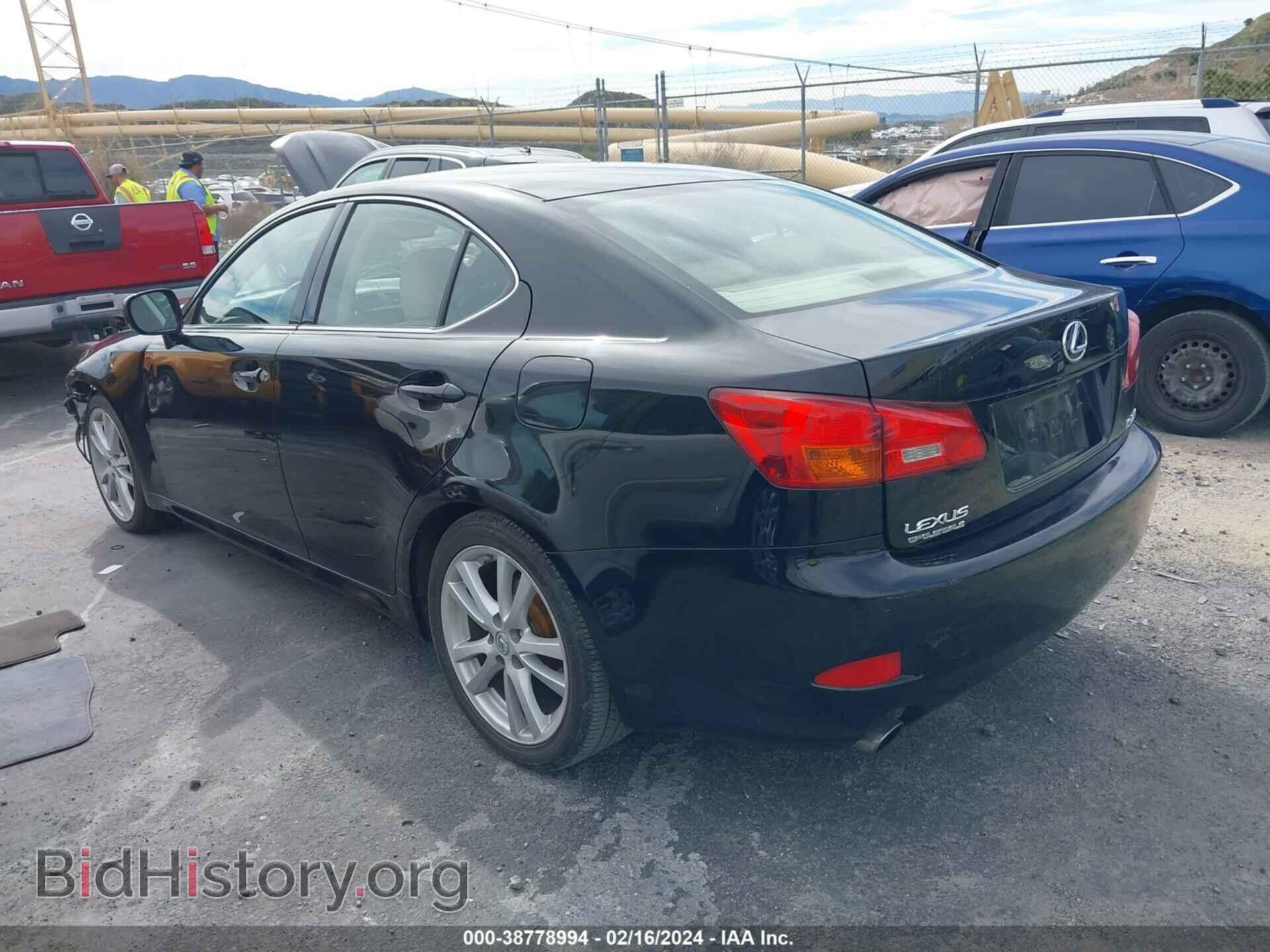 2006 LEXUS IS 250 - VIN: JTHBK262862010259 - Фото 3