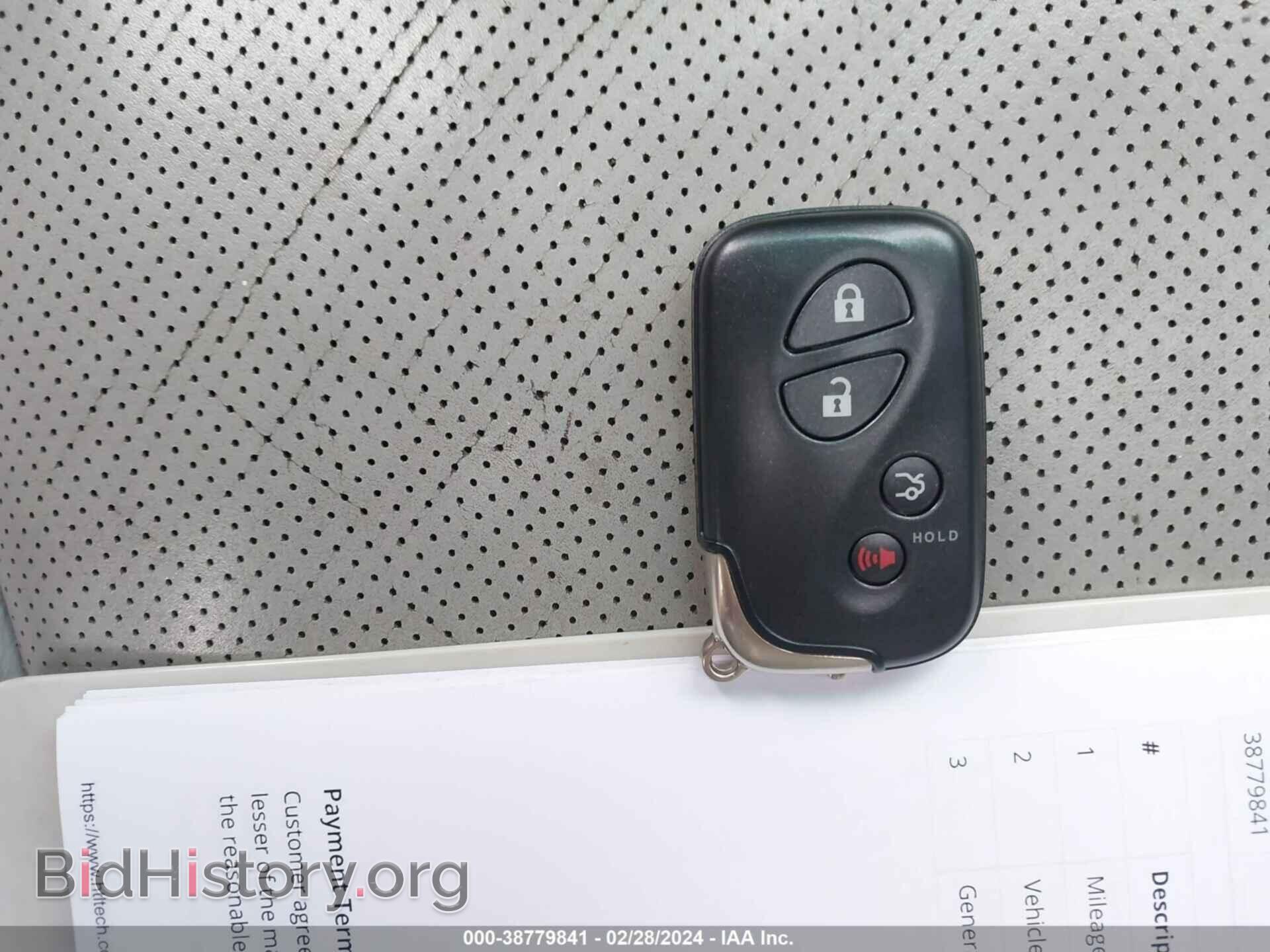 2010 LEXUS IS 250 - VIN: JTHBF5C20A2096007 - Фото 11