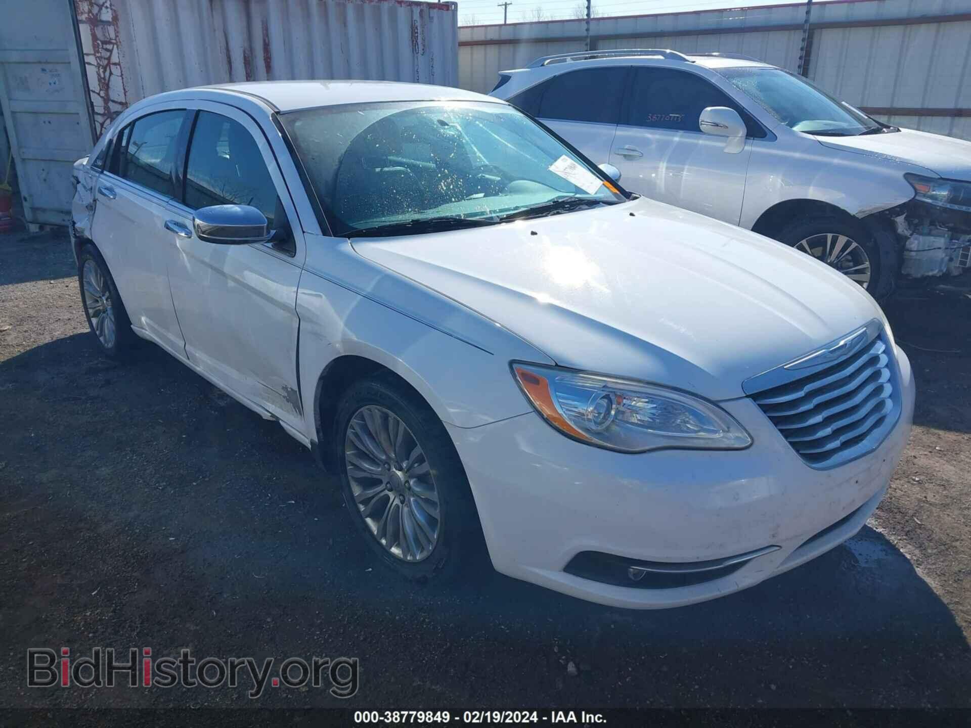 Фотография 1C3CCBCB2CN125770 - CHRYSLER 200 2012
