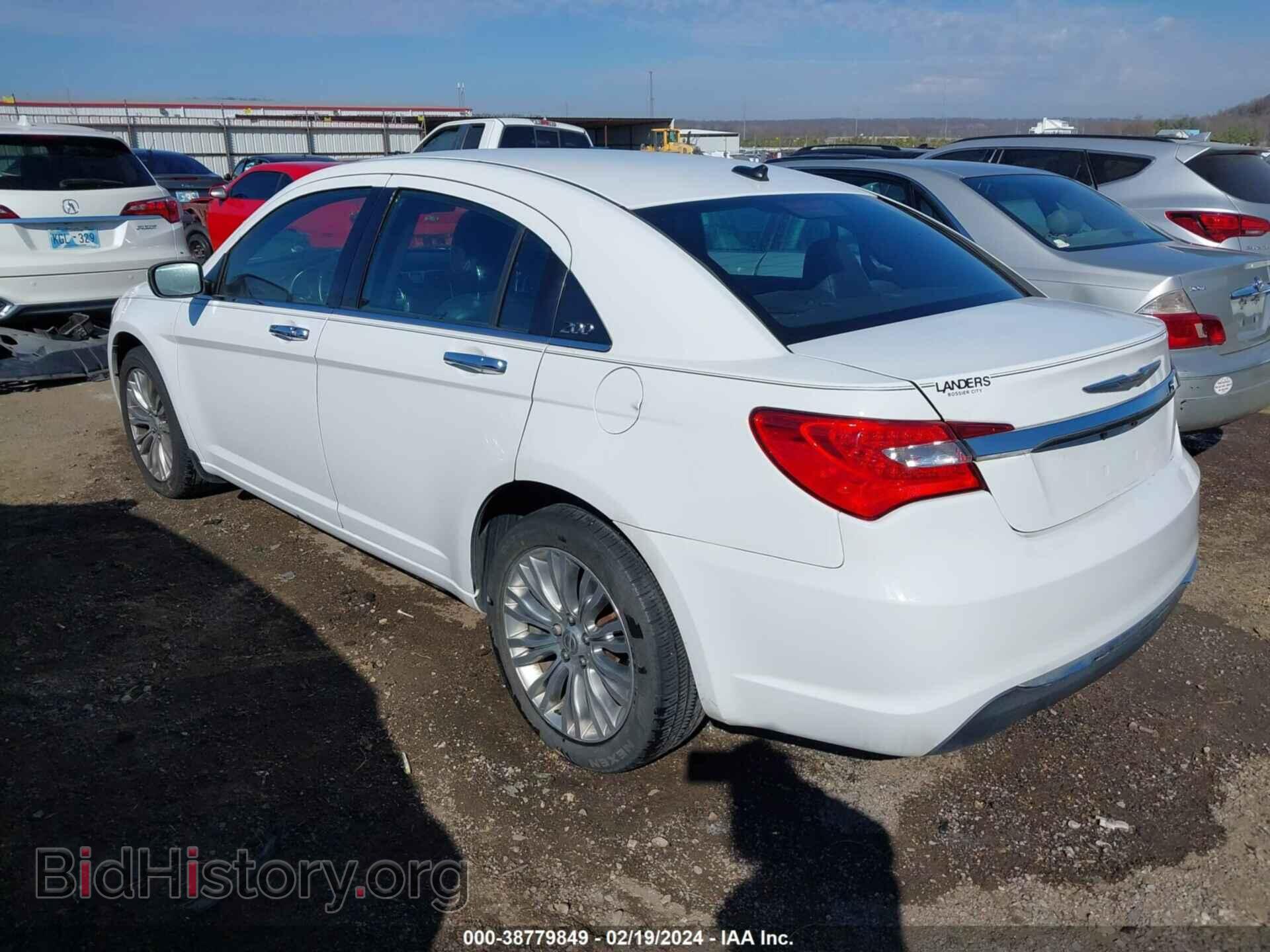 2012 CHRYSLER 200 - VIN: 1C3CCBCB2CN125770 - Фото 3