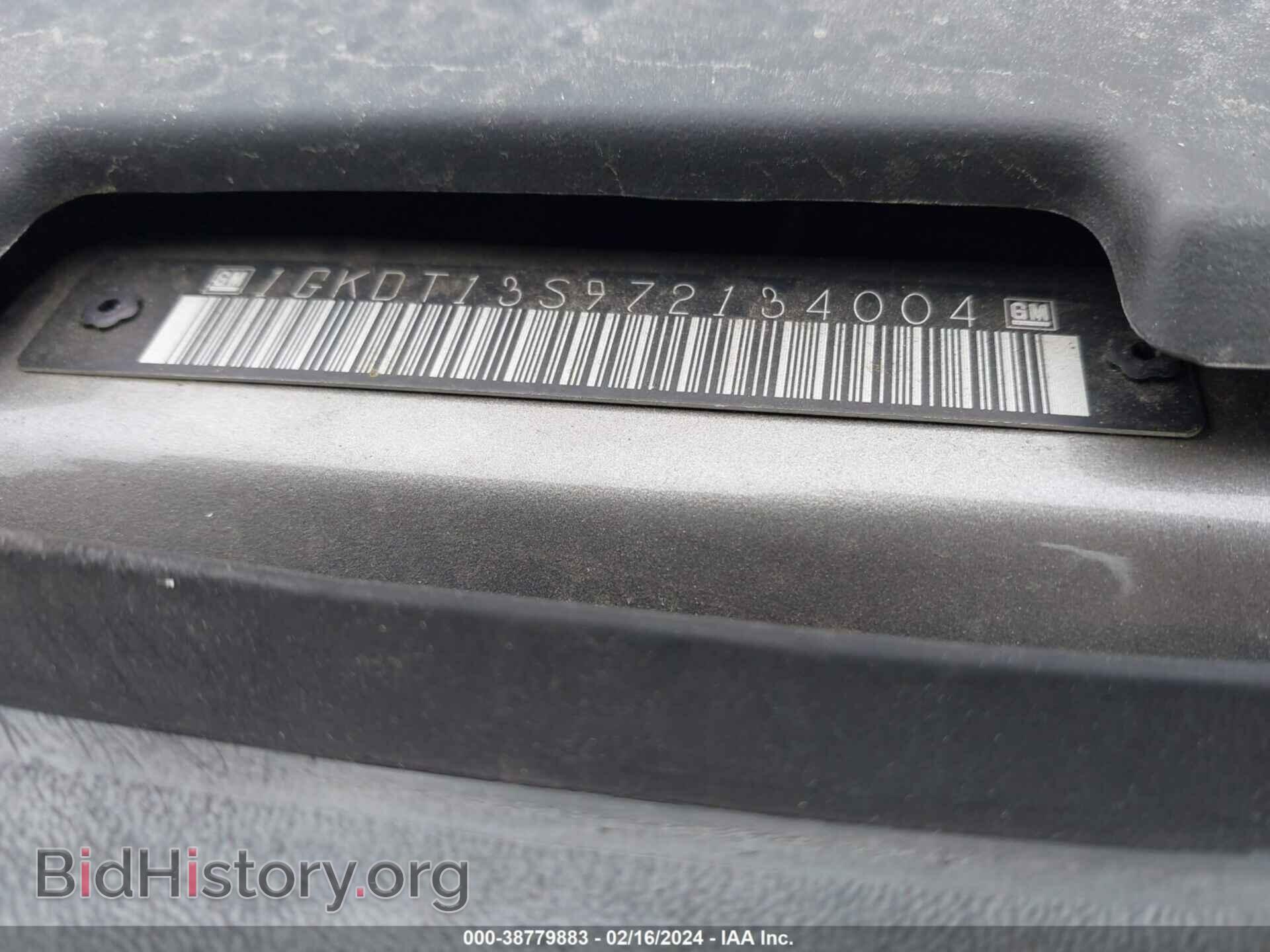 2007 GMC ENVOY - VIN: 1GKDT13S972134004 - Фото 9