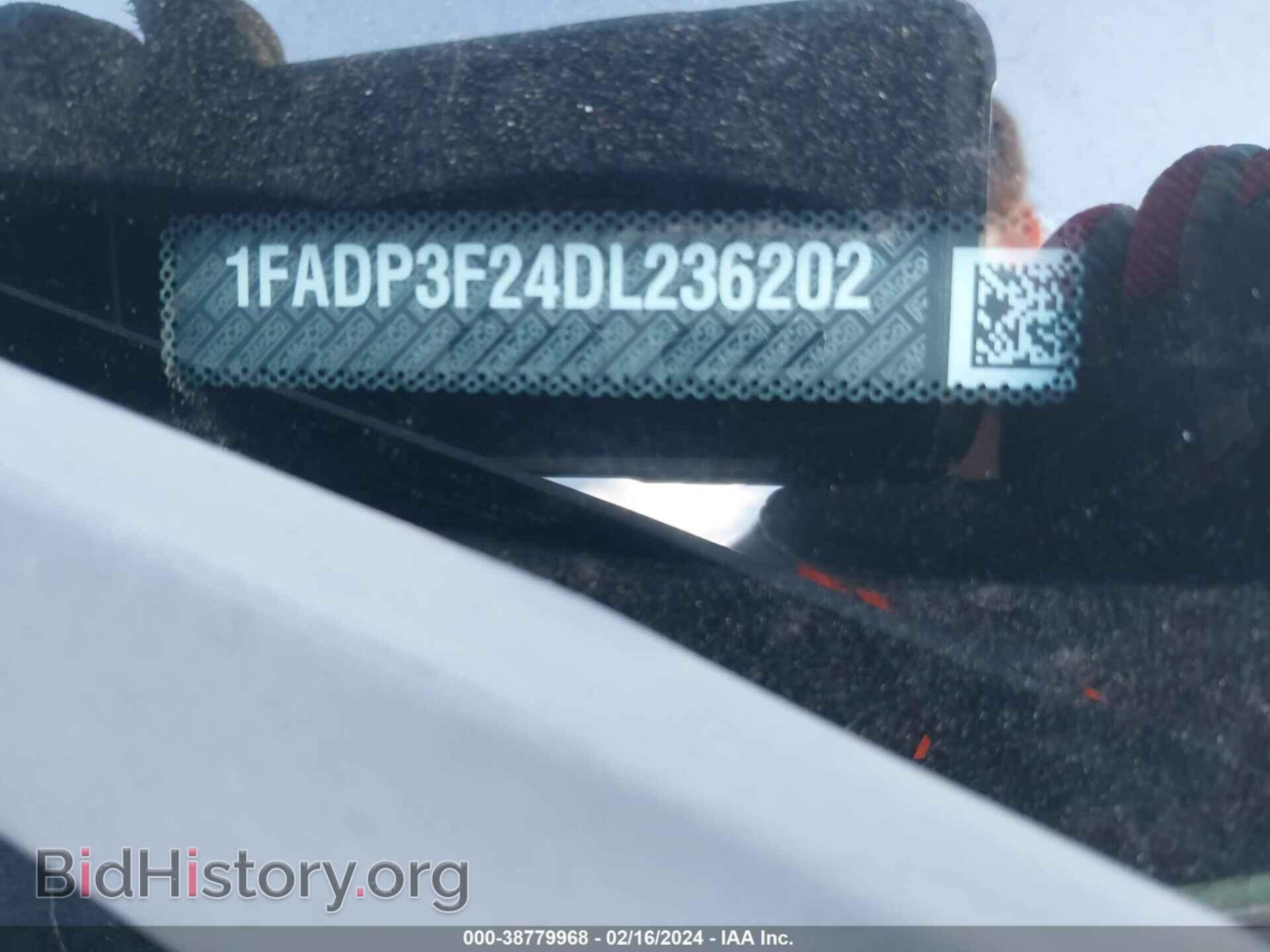 2013 FORD FOCUS - VIN: 1FADP3F24DL236202 - Фото 9