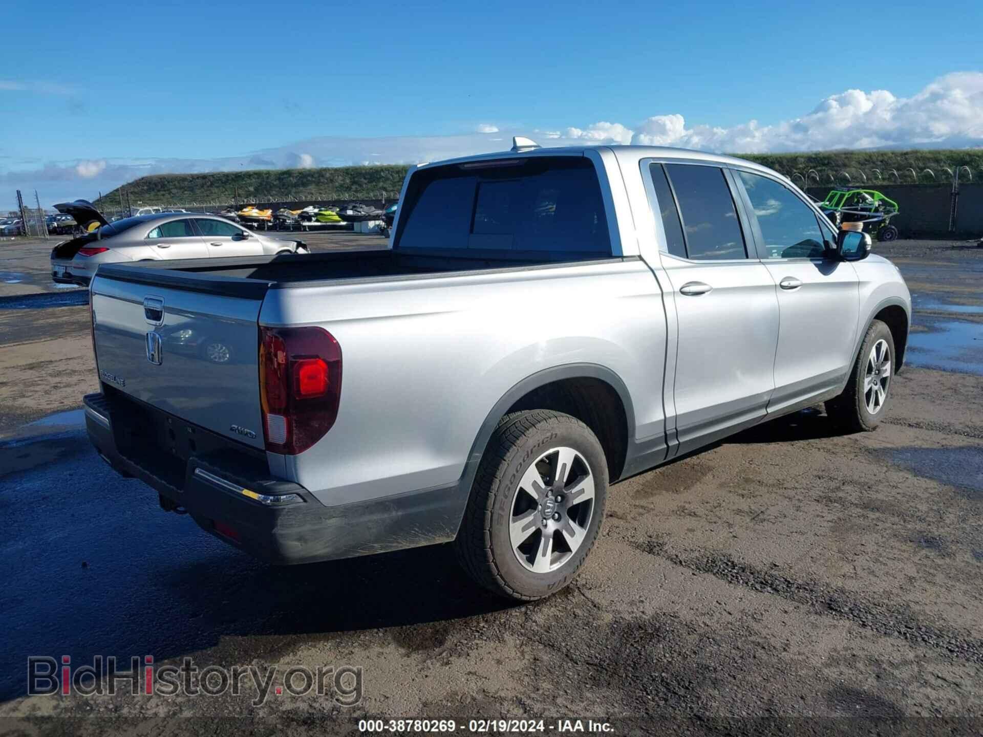 2019 HONDA RIDGELINE - VIN: 5FPYK3F58KB014242 - Фото 4