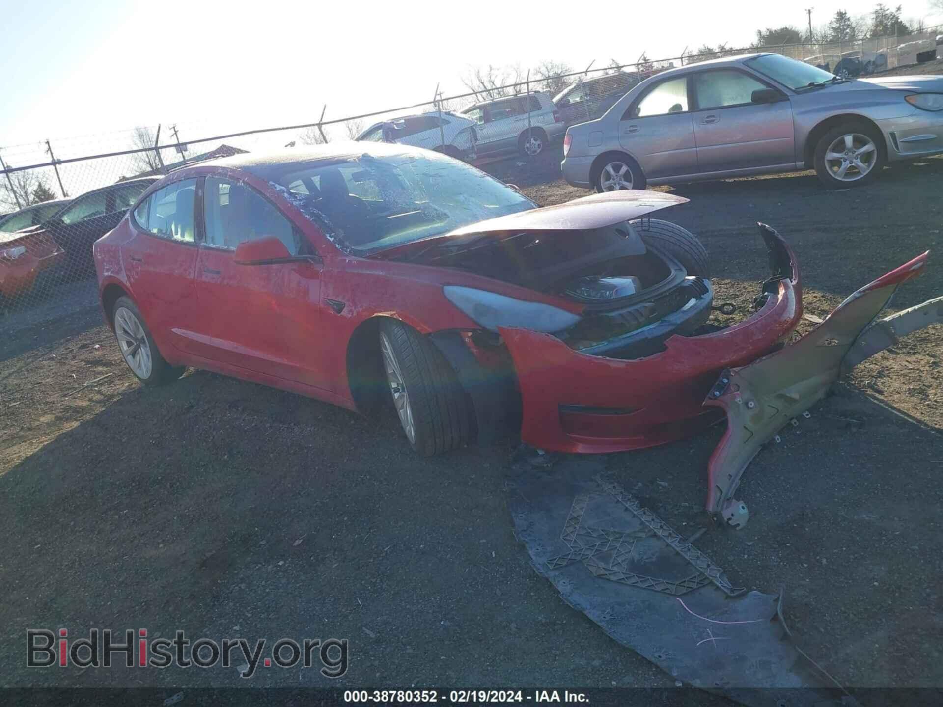 Фотография 5YJ3E1EA7NF286525 - TESLA MODEL 3 2022