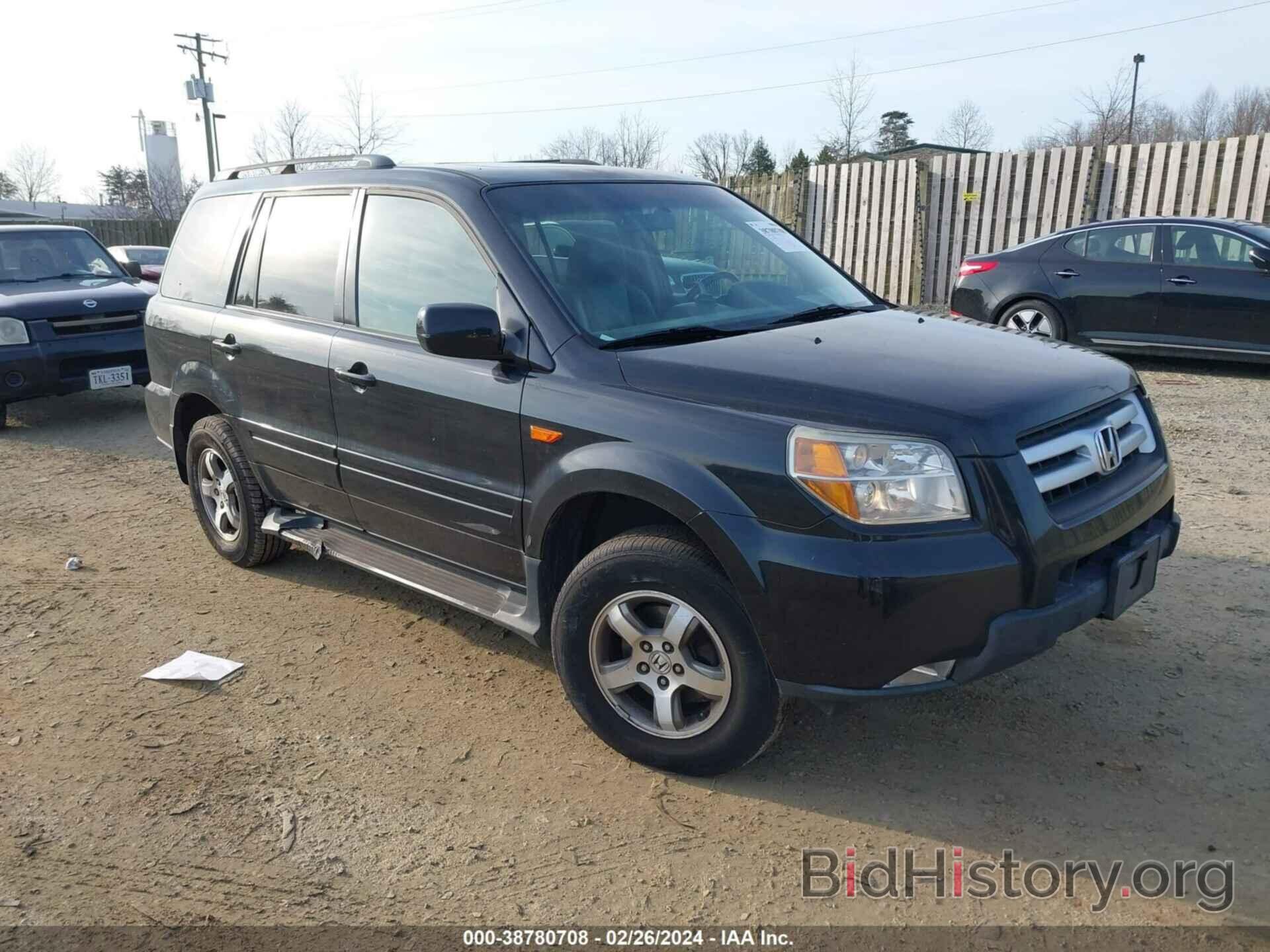 Photo 5FNYF18776B026548 - HONDA PILOT 2006