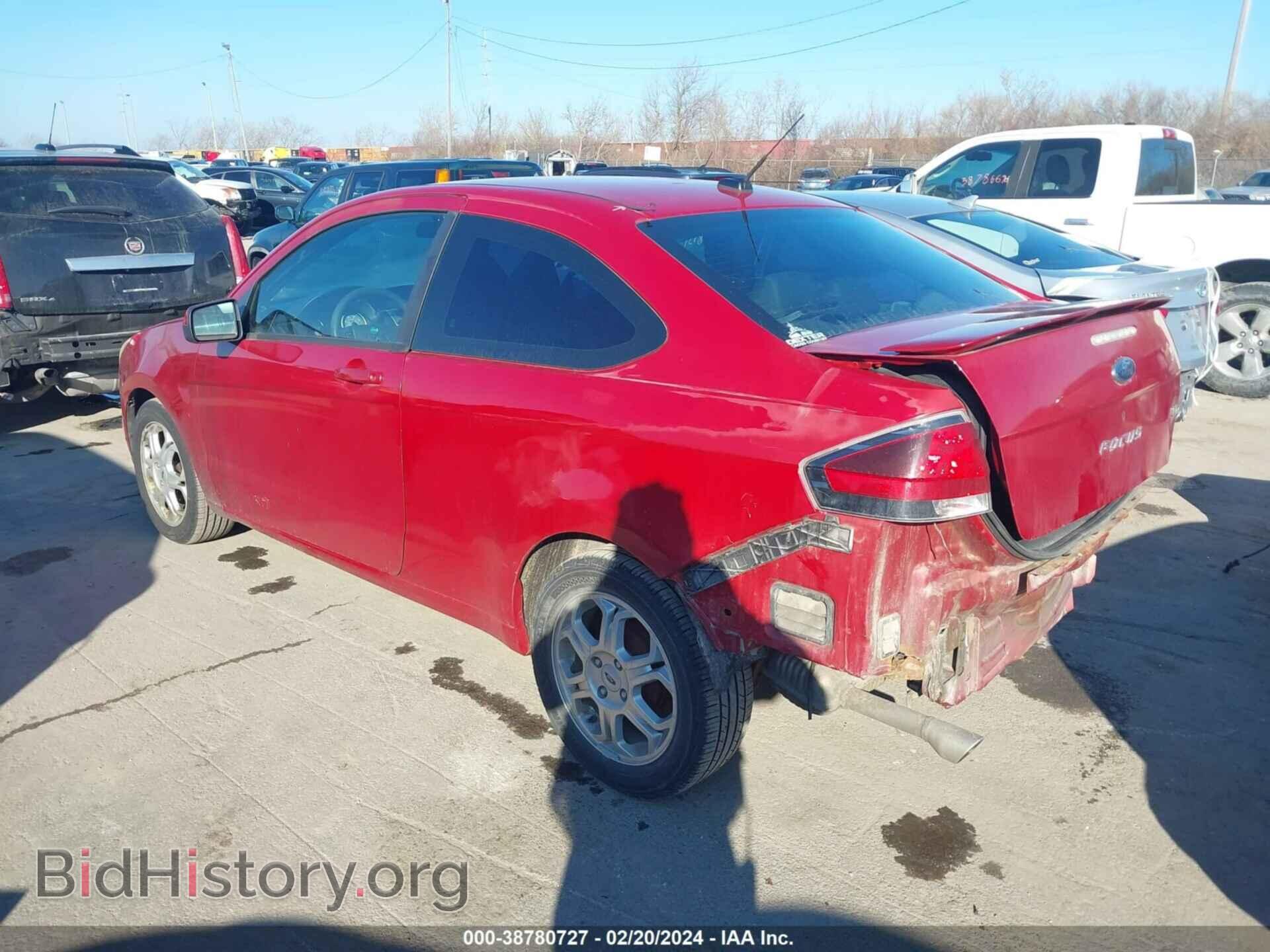 2009 FORD FOCUS - VIN: 1FAHP32N99W133221 - Фото 3