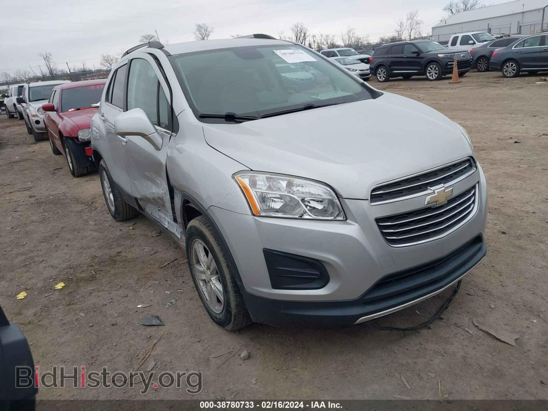 Фотография 3GNCJPSB3GL163473 - CHEVROLET TRAX 2016