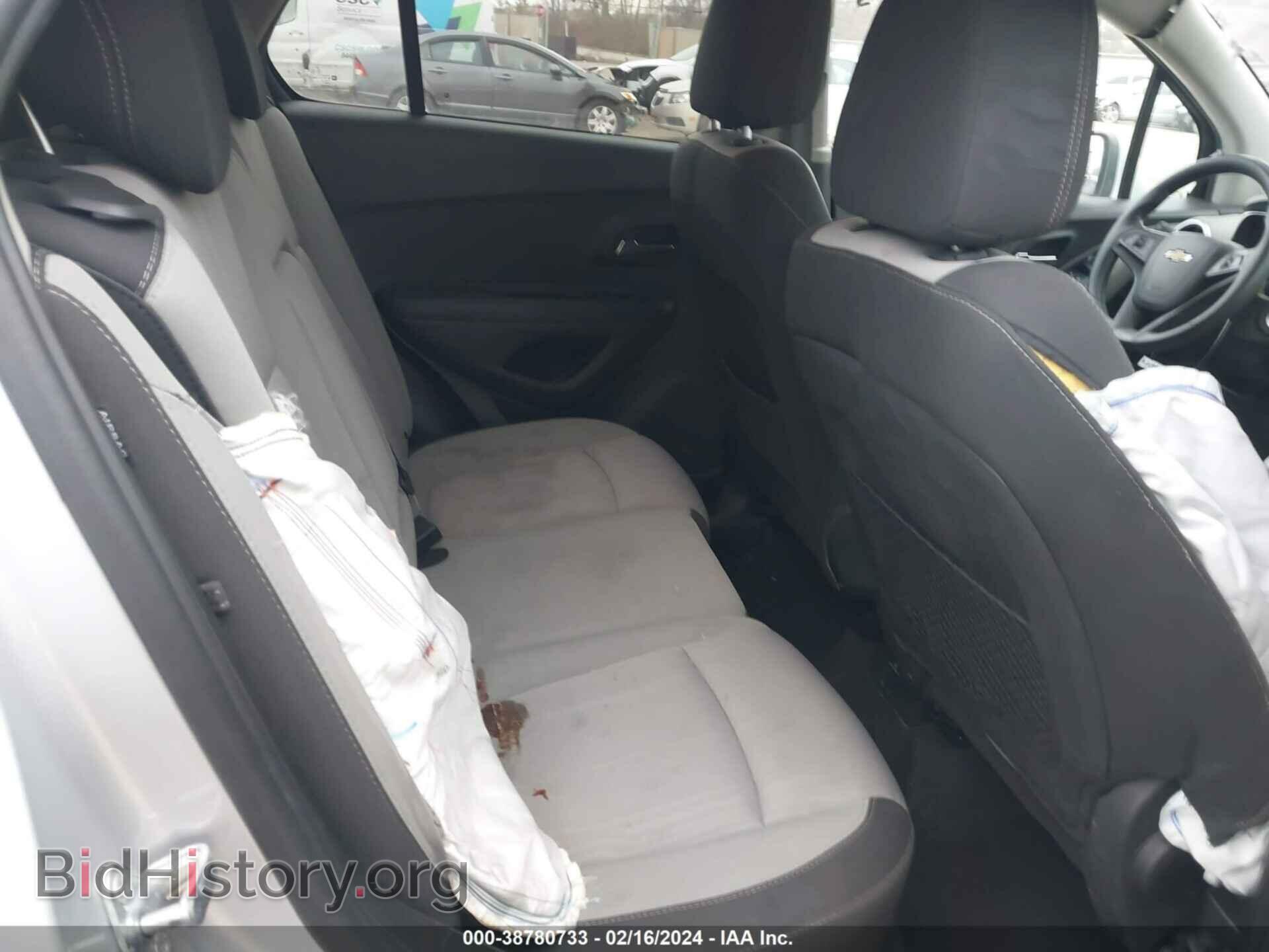 2016 CHEVROLET TRAX - VIN: 3GNCJPSB3GL163473 - Фото 8