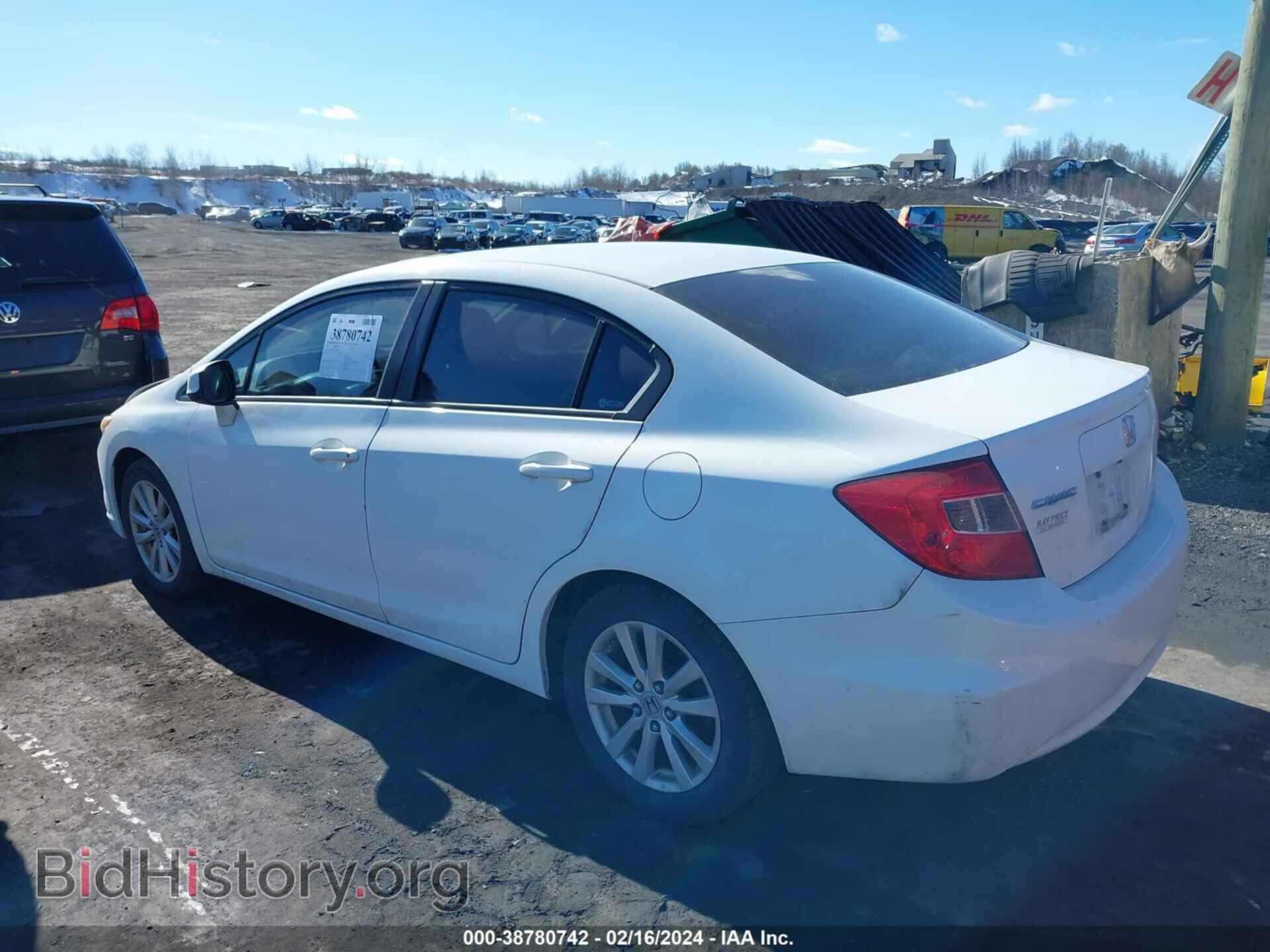 2012 HONDA CIVIC - VIN: 19XFB2F80CE358840 - Фото 3