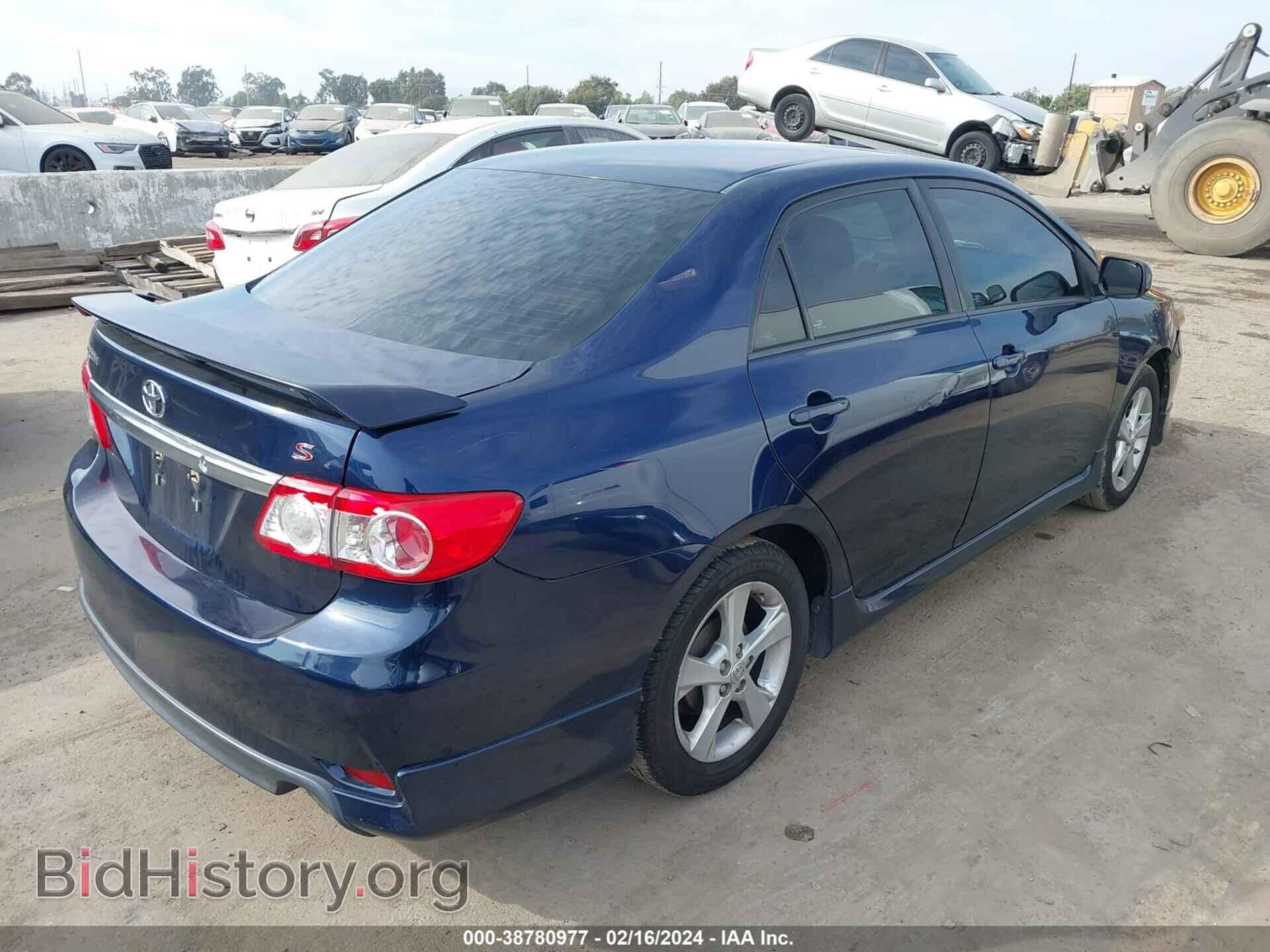2012 TOYOTA COROLLA - VIN: 5YFBU4EE0CP060668 - Фото 4