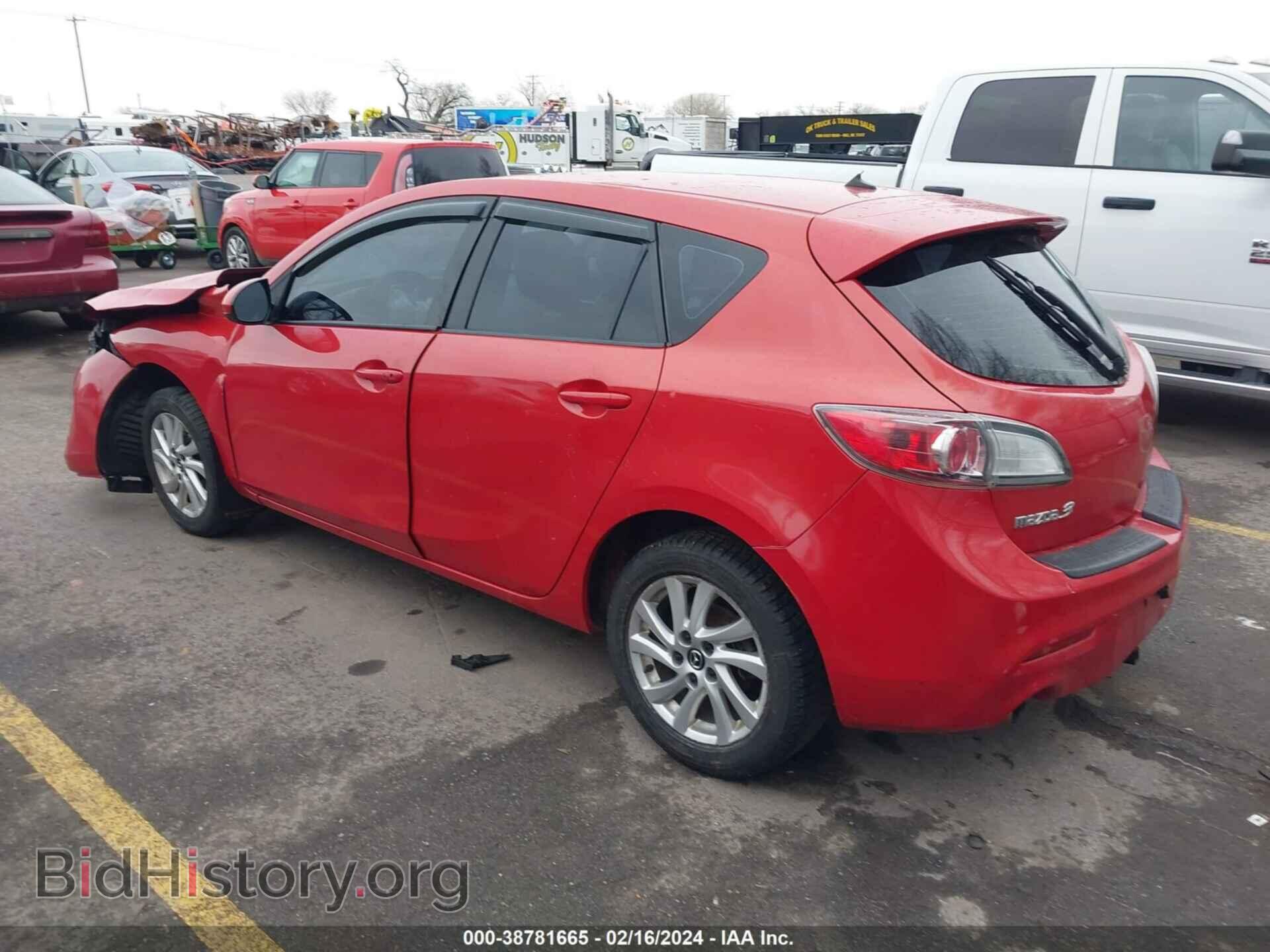 2013 MAZDA MAZDA3 - VIN: JM1BL1MP8D1780214 - Фото 3