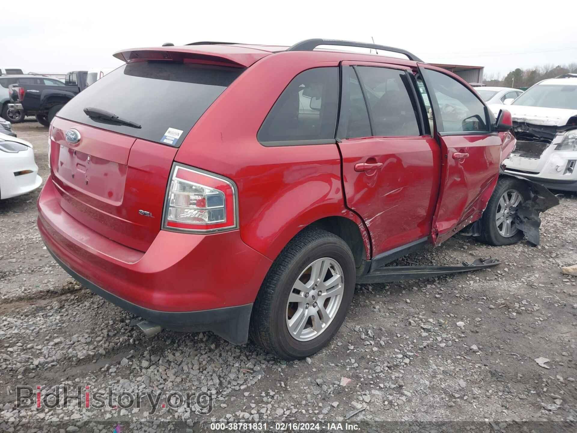 2007 FORD EDGE - VIN: 2FMDK38C67BA82543 - Фото 4