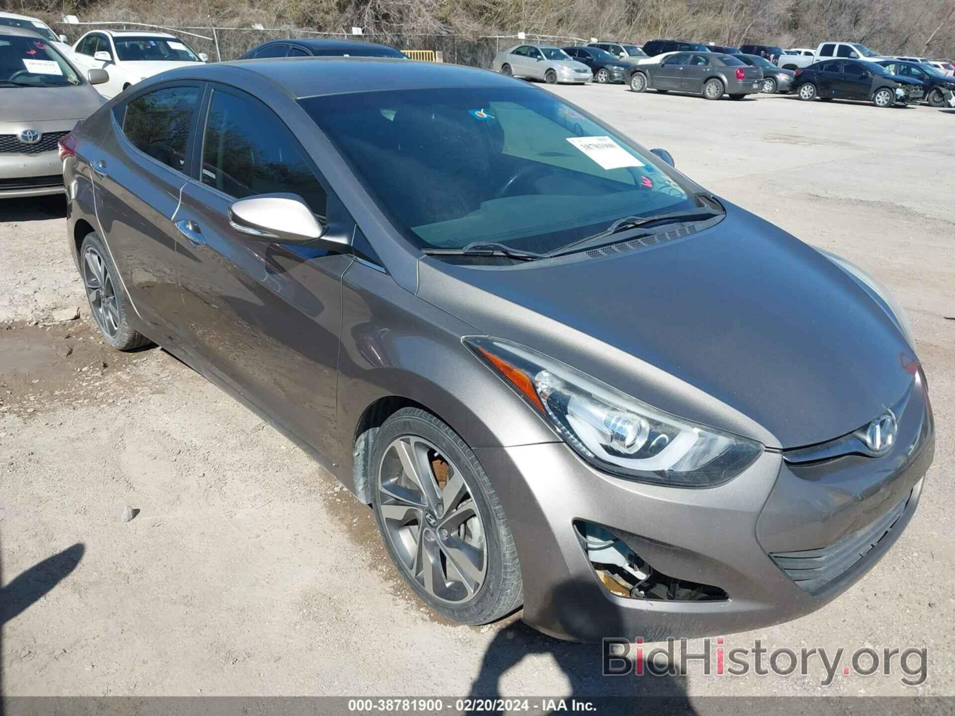 Photo 5NPDH4AE3FH545505 - HYUNDAI ELANTRA 2015